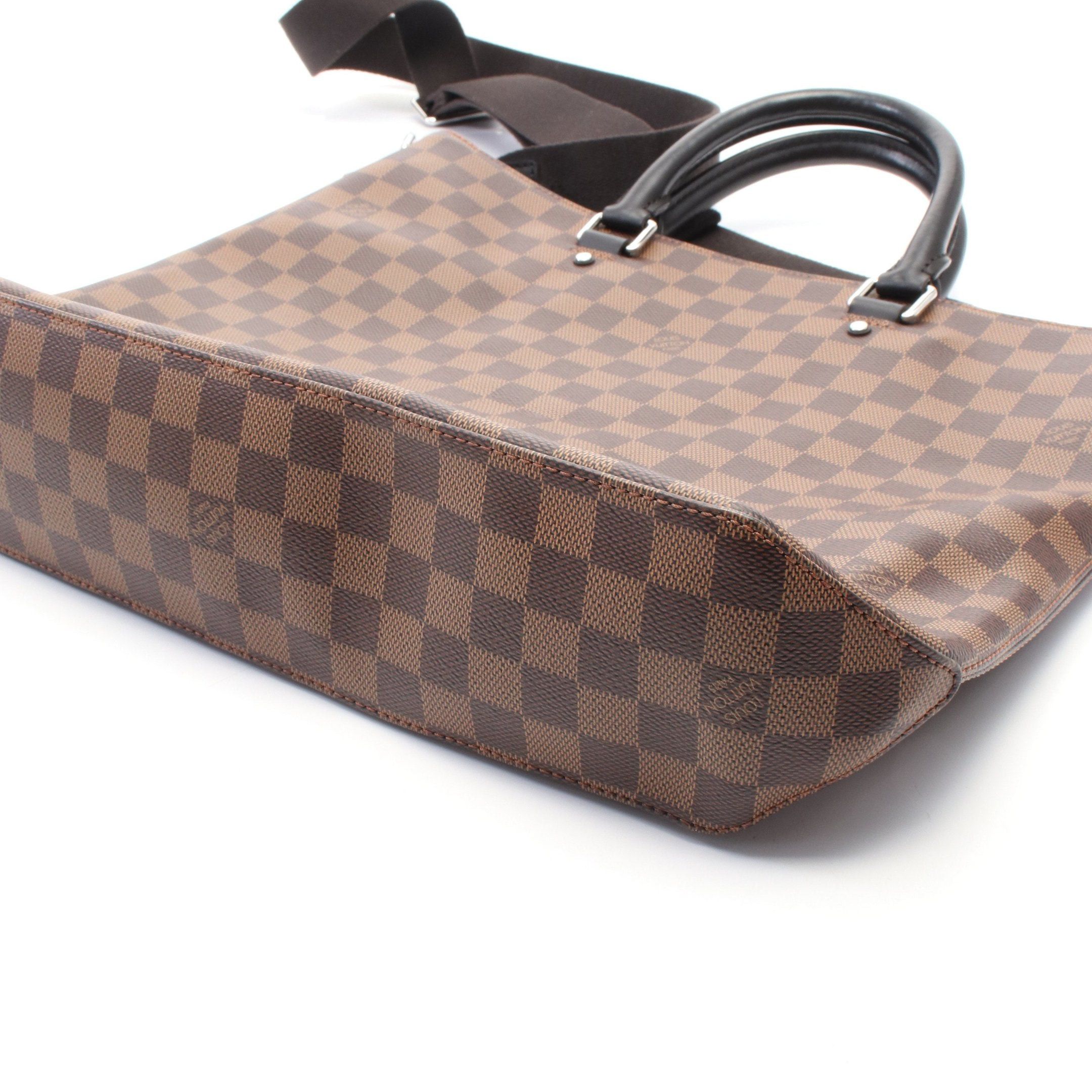 Louis Vuitton Louis Vuitton Jake Damier Ebene Handbag Tote Bag Leather Brown Size ONE SIZE - 7 Thumbnail