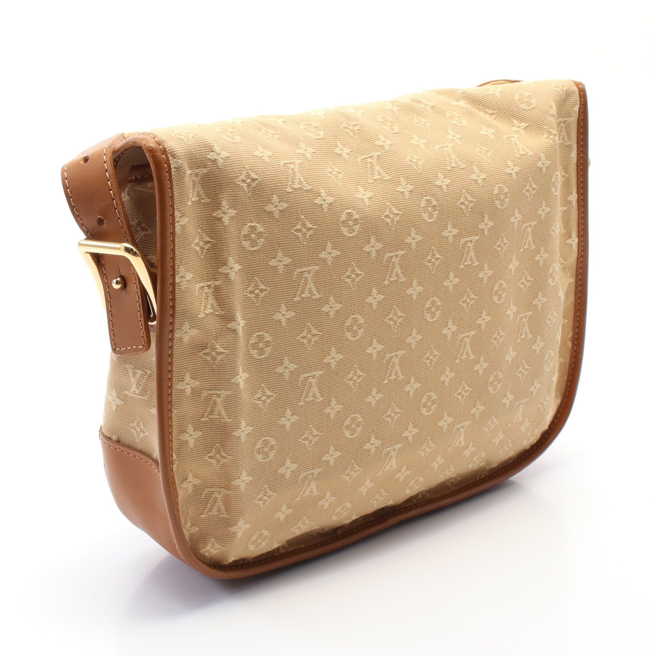 Louis Vuitton Louis Vuitton Belanger Monogram Mini Shoulder Bag Canvas Leather Beige Size ONE SIZE - 2 Thumbnail