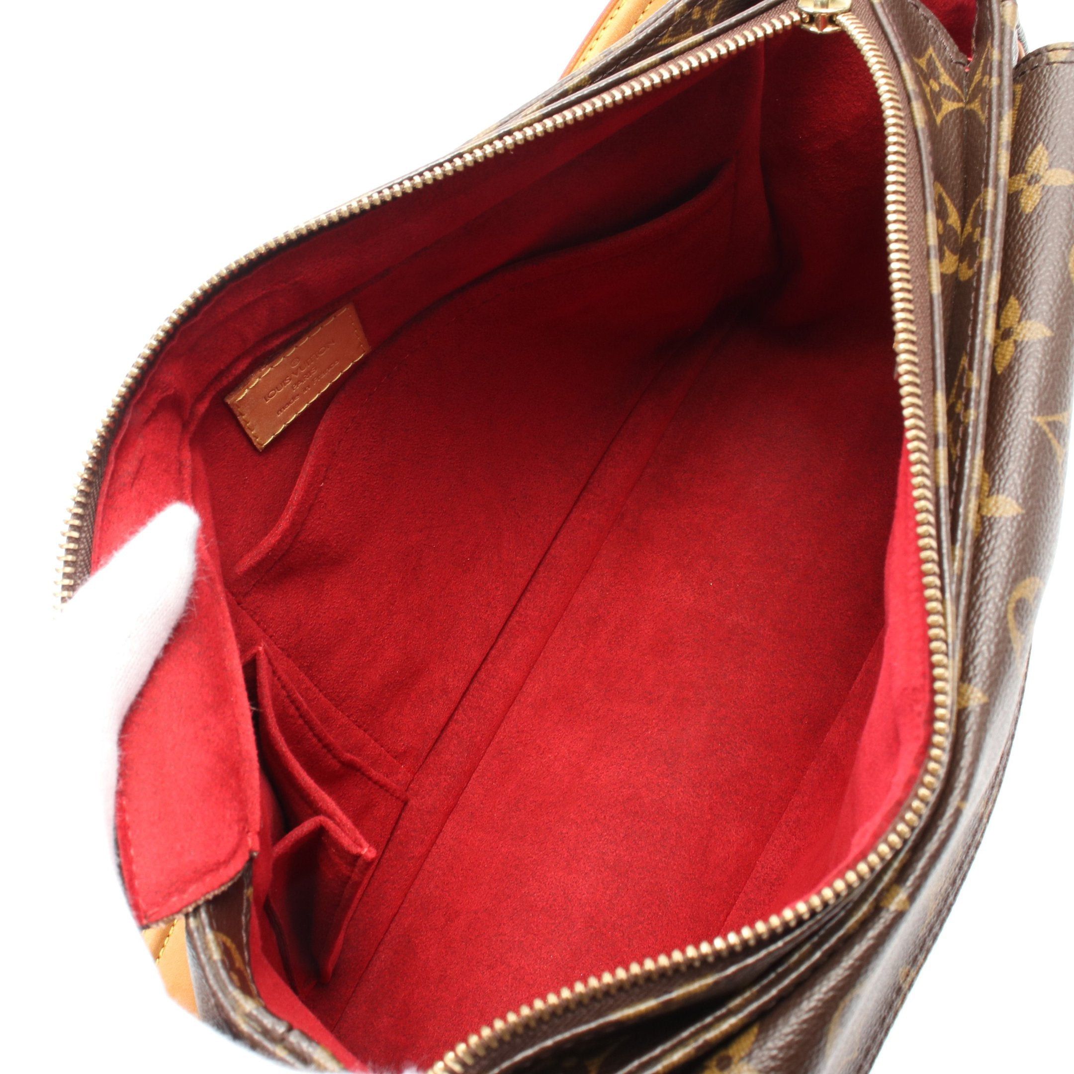 Louis Vuitton Louis Vuitton Vivacite Gm Monogram Shoulder Bag Leather Brown Size ONE SIZE - 3 Thumbnail