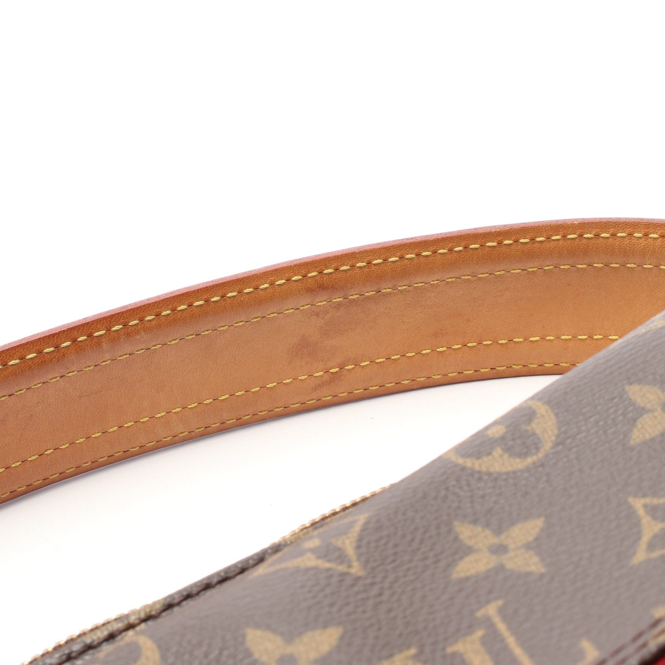 Louis Vuitton Louis Vuitton Vivacite Gm Monogram Shoulder Bag Leather Brown Size ONE SIZE - 6 Thumbnail