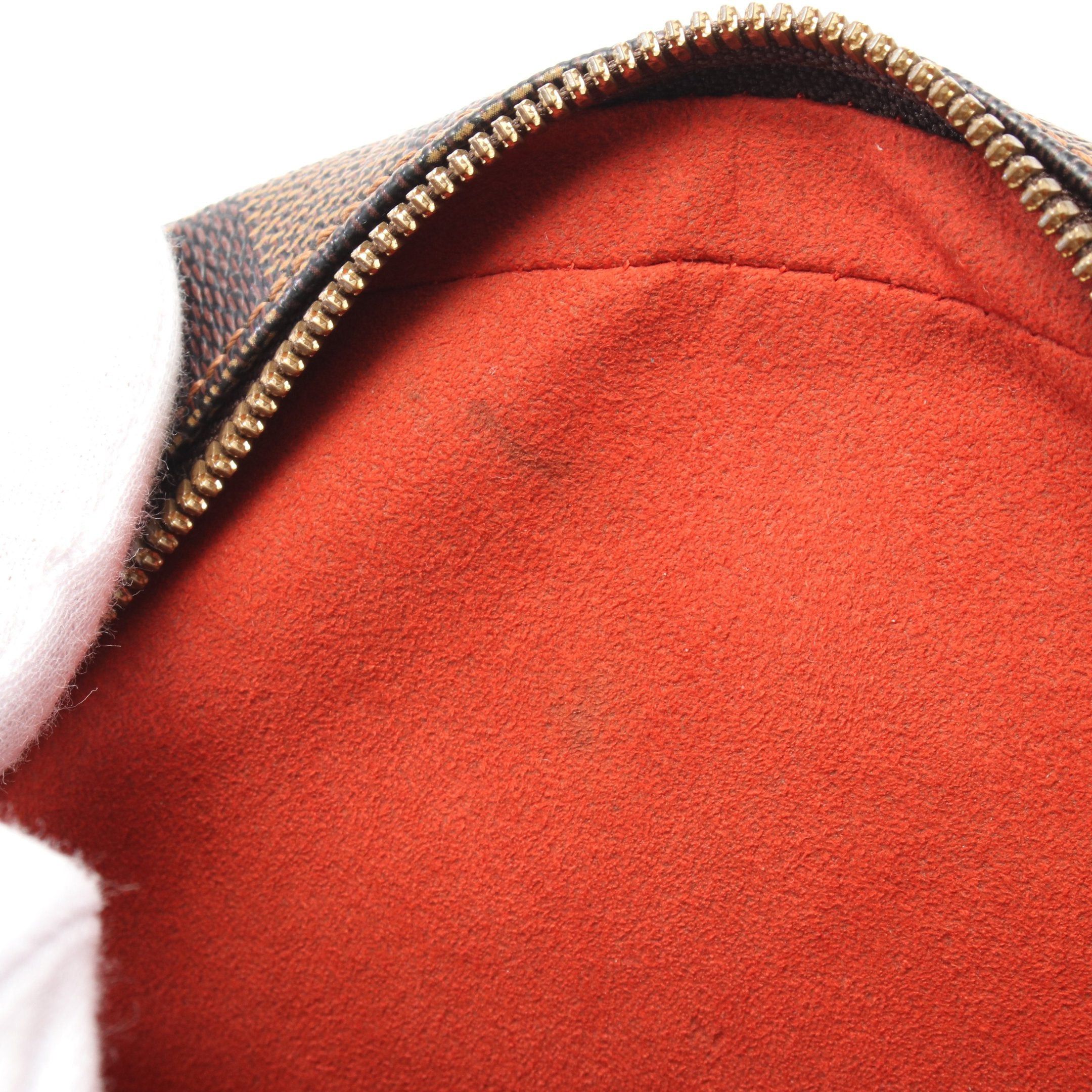 Louis Vuitton Louis Vuitton Ipanema Pm Damier Ebene Shoulder Bag Leather Brown Size ONE SIZE - 7 Thumbnail