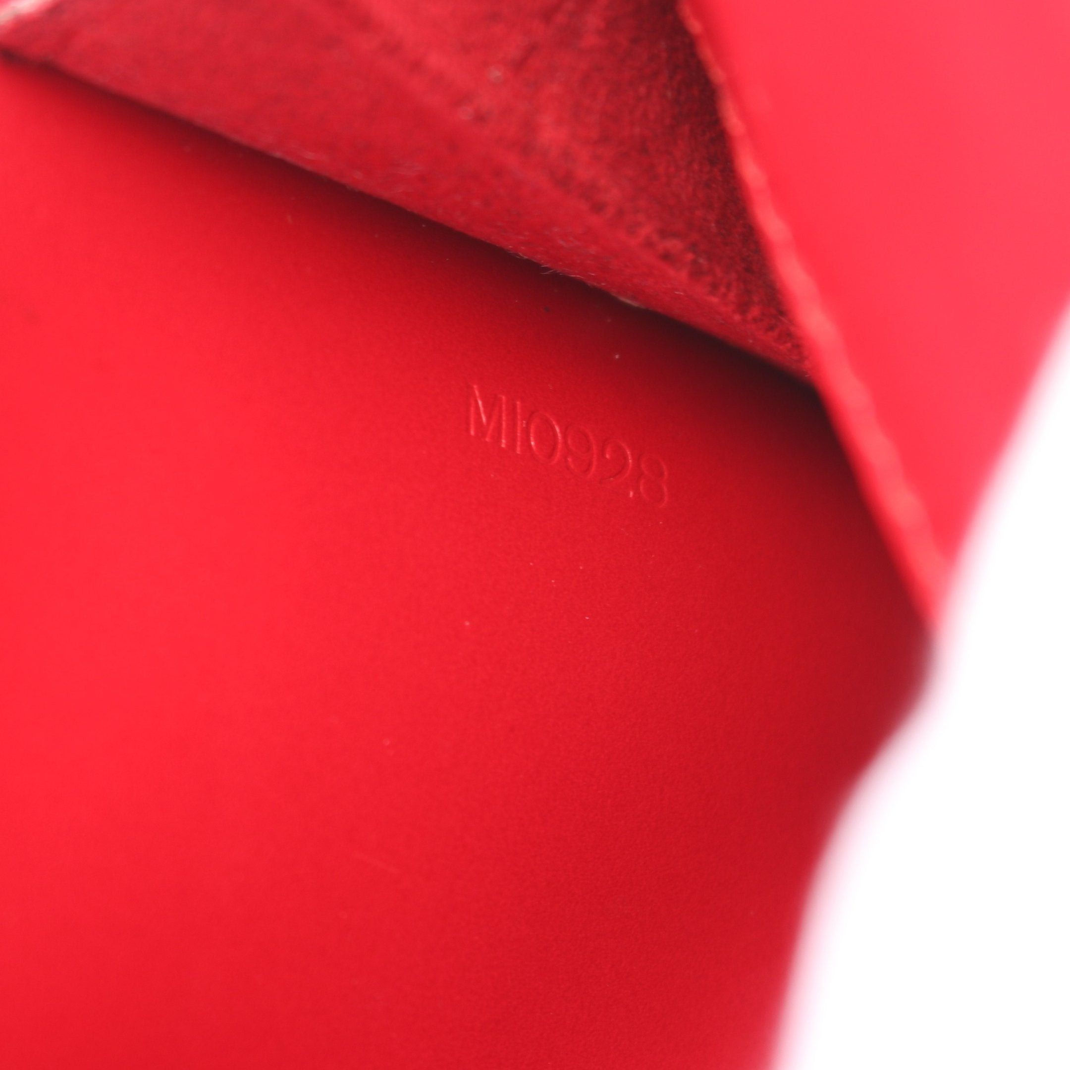 Louis Vuitton Louis Vuitton Pont Neuf Epi Castilian Red Handbag Leather Size ONE SIZE - 5 Thumbnail