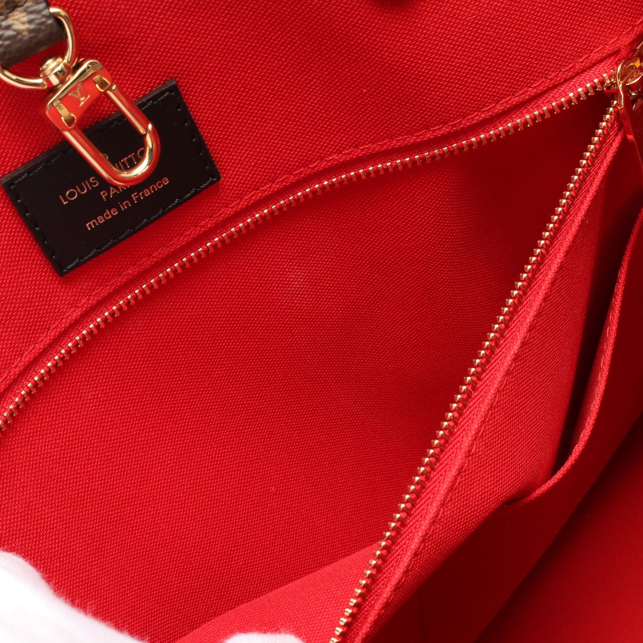 Louis Vuitton Louis Vuitton On-The-Go Gm Monogram Giant Reverse Shoulder Bag Tote Brown Beige Size ONE SIZE - 7 Thumbnail