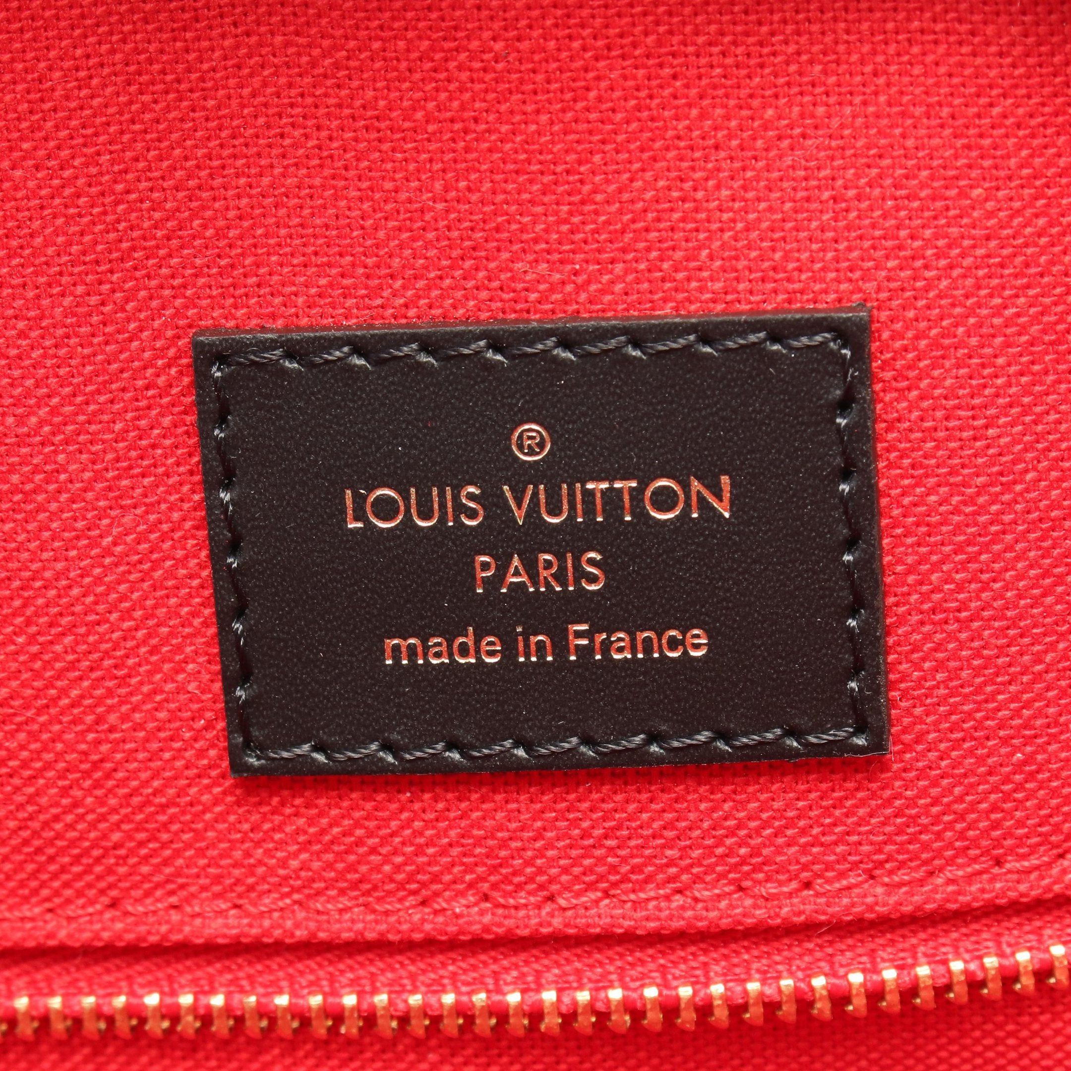 Louis Vuitton Louis Vuitton On-The-Go Gm Monogram Giant Reverse Shoulder Bag Tote Brown Beige Size ONE SIZE - 4 Thumbnail