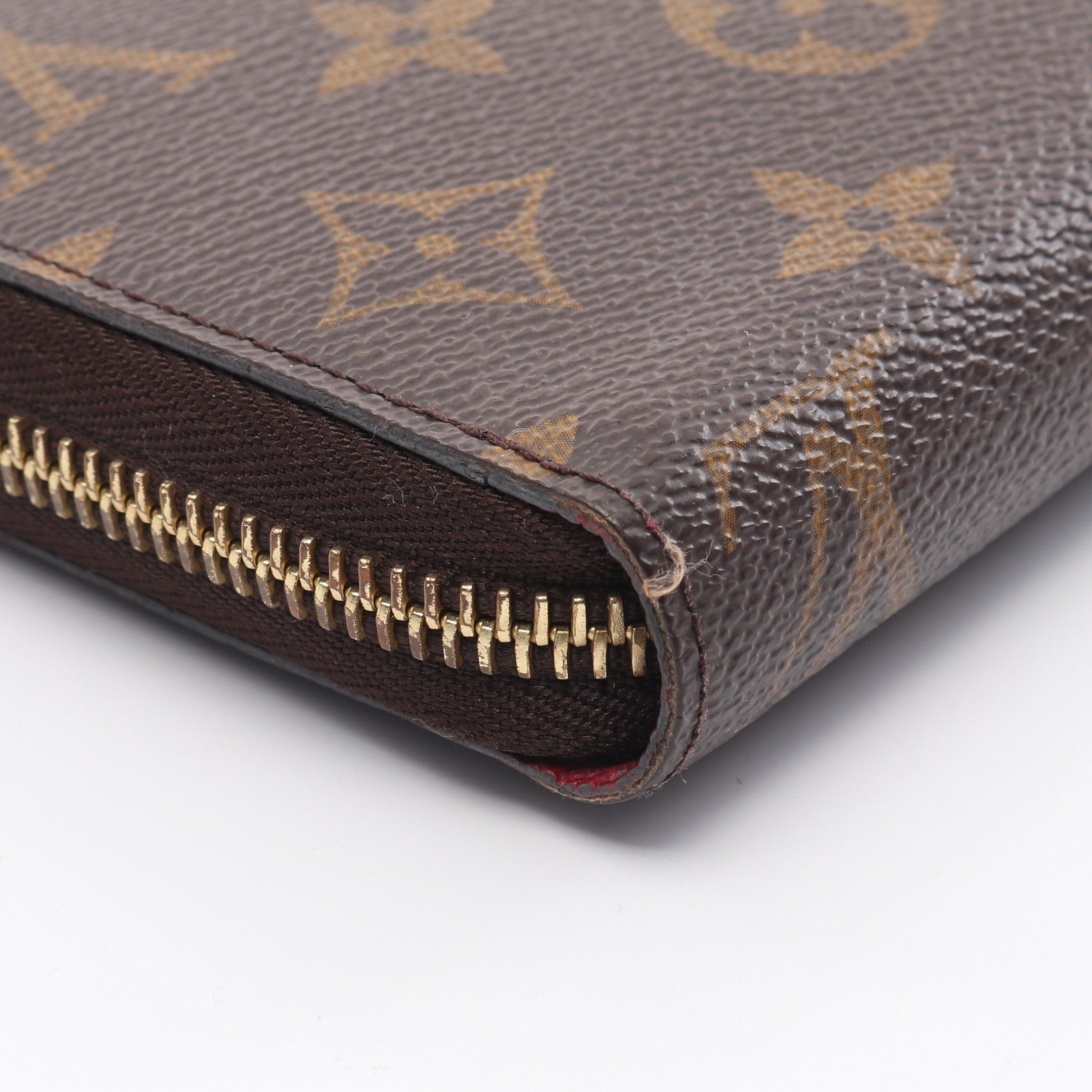 Louis Vuitton Louis Vuitton Zippy Wallet Monogram Fuchsia Round Zipper Long Brown Pink Purple Size ONE SIZE - 6 Thumbnail