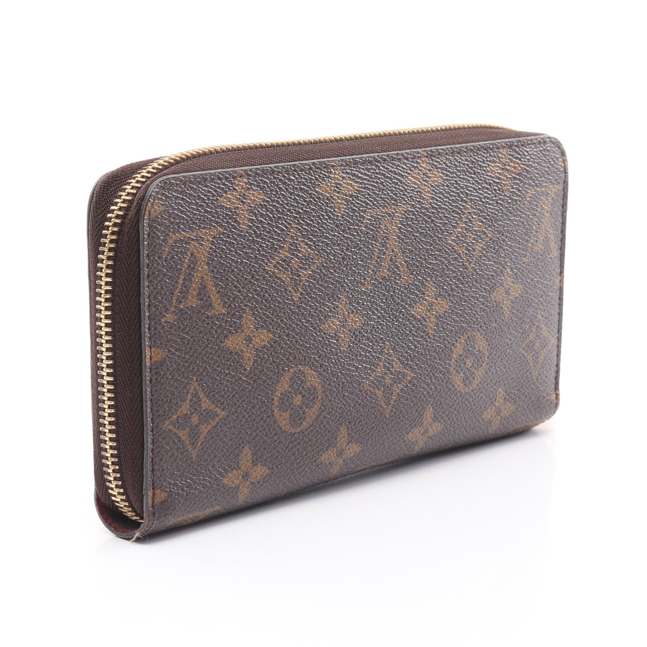 Louis Vuitton Louis Vuitton Zippy Wallet Monogram Fuchsia Round Zipper Long Brown Pink Purple Size ONE SIZE - 2 Thumbnail