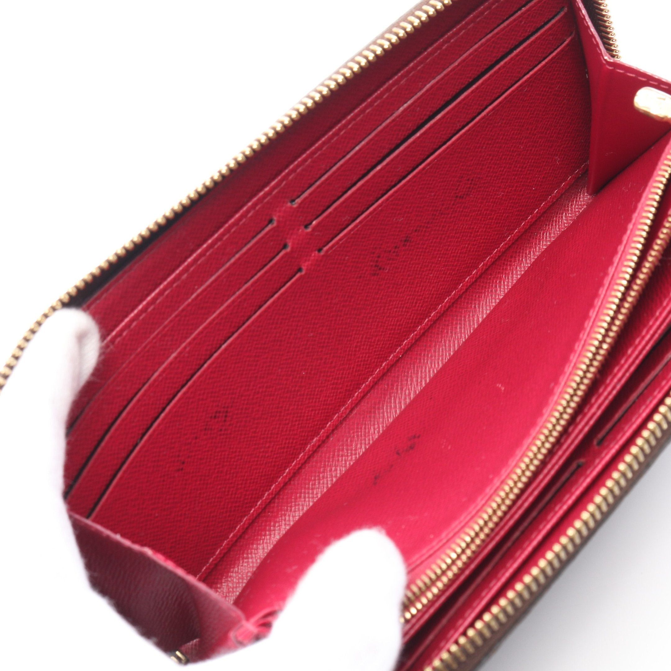 Louis Vuitton Louis Vuitton Zippy Wallet Monogram Fuchsia Round Zipper Long Brown Pink Purple Size ONE SIZE - 9 Thumbnail