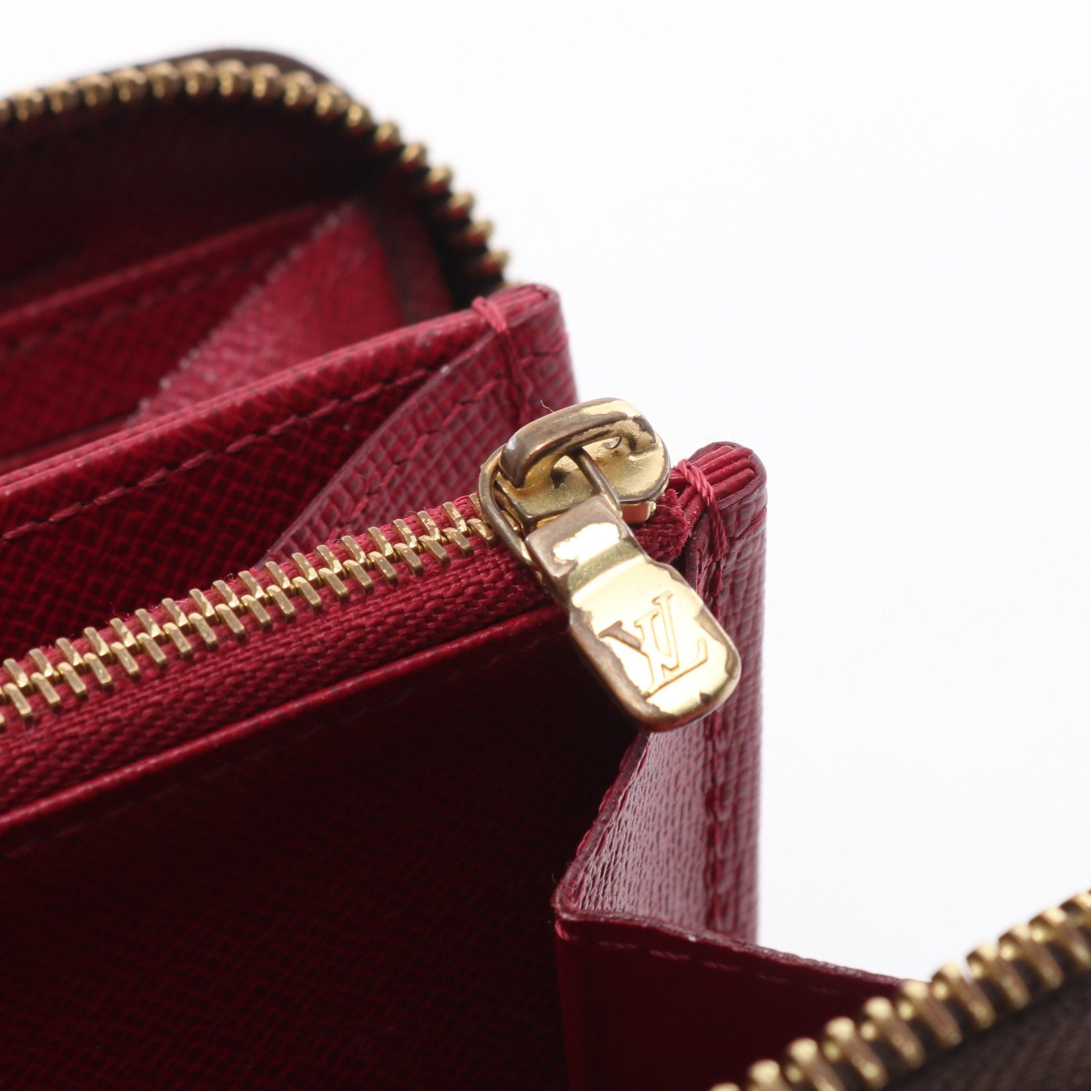 Louis Vuitton Louis Vuitton Zippy Wallet Monogram Fuchsia Round Zipper Long Brown Pink Purple Size ONE SIZE - 12 Thumbnail