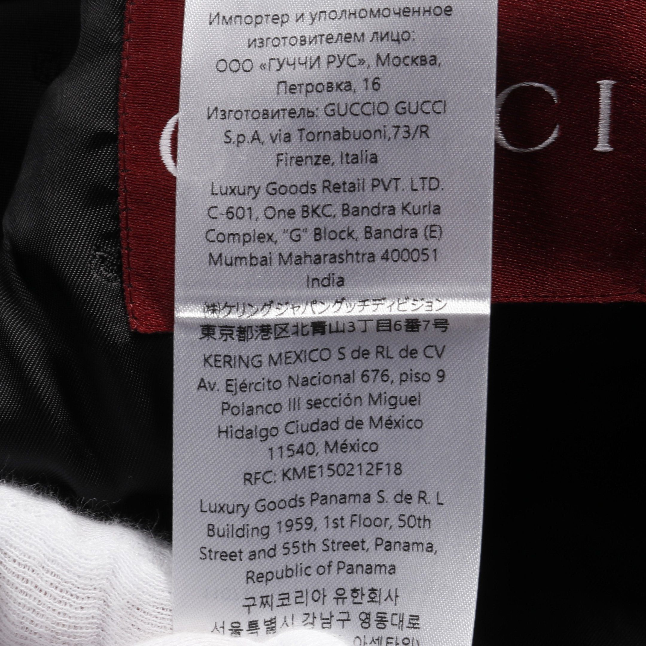 Gucci Gucci Double Breasted Tailored Jacket Wool Silk Black Size ONE SIZE - 4 Thumbnail