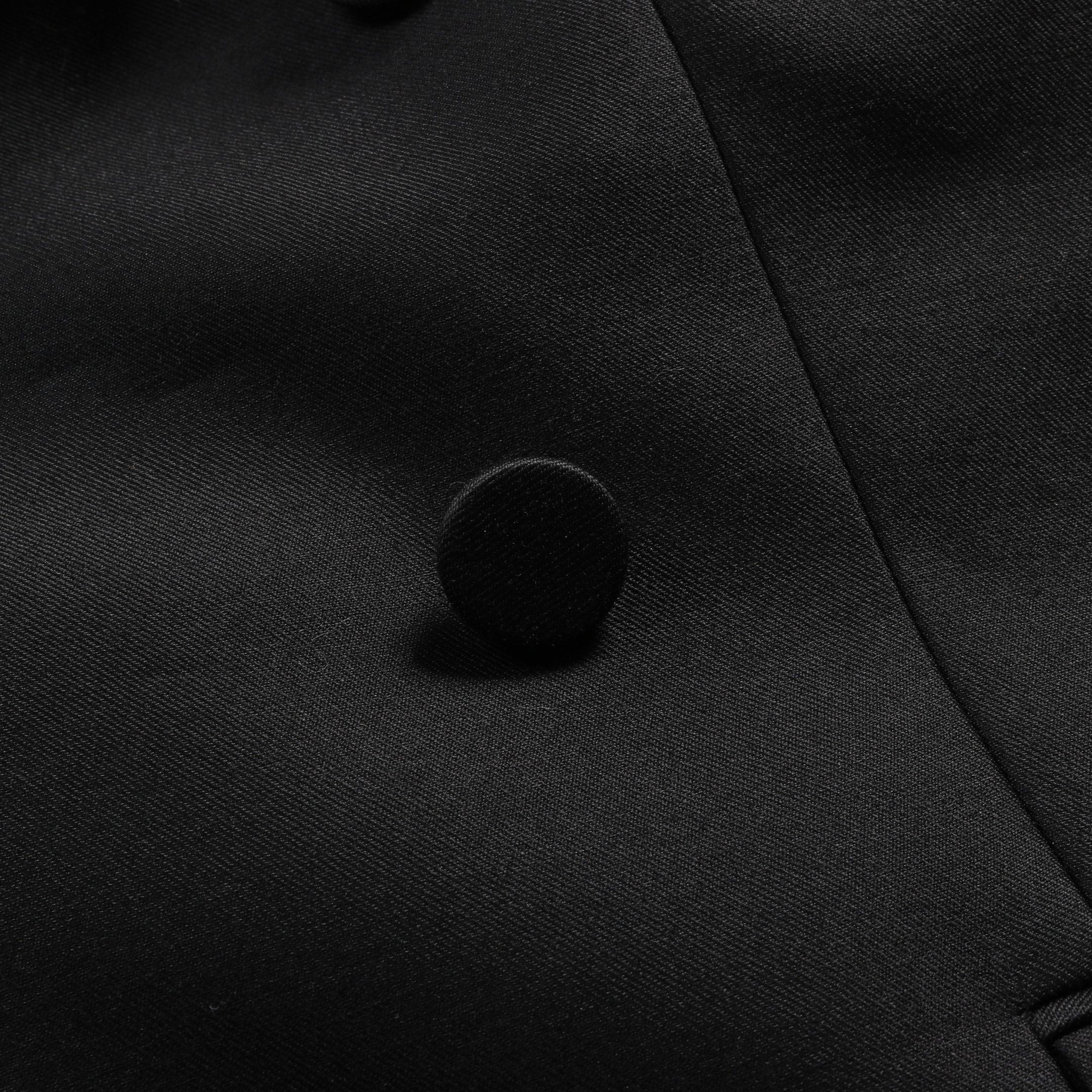 Gucci Gucci Double Breasted Tailored Jacket Wool Silk Black Size ONE SIZE - 9 Thumbnail