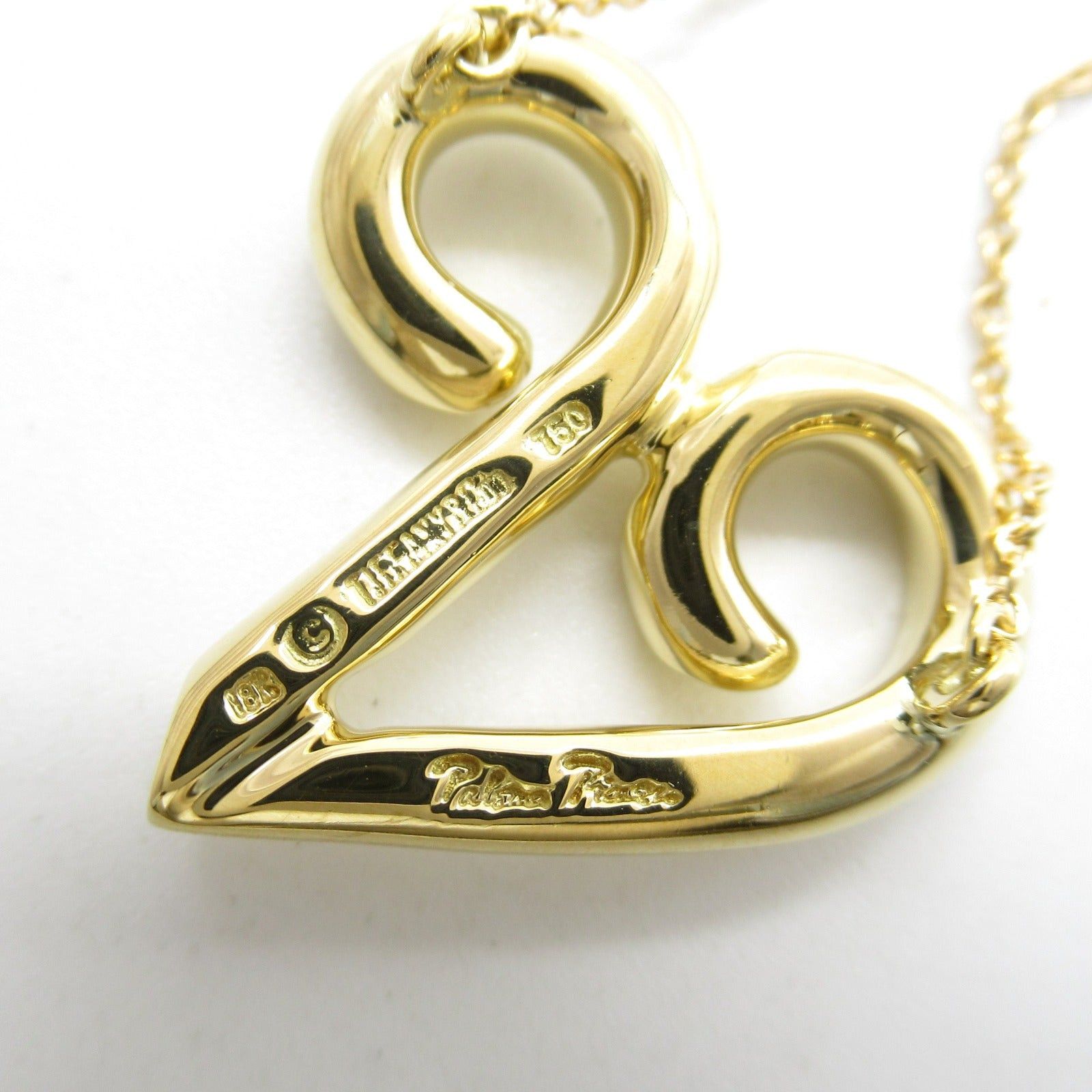 Tiffany & Co. Tiffany Co Sign Aries Necklace K18 (Yellow Gold) Gold Size ONE SIZE - 4 Thumbnail