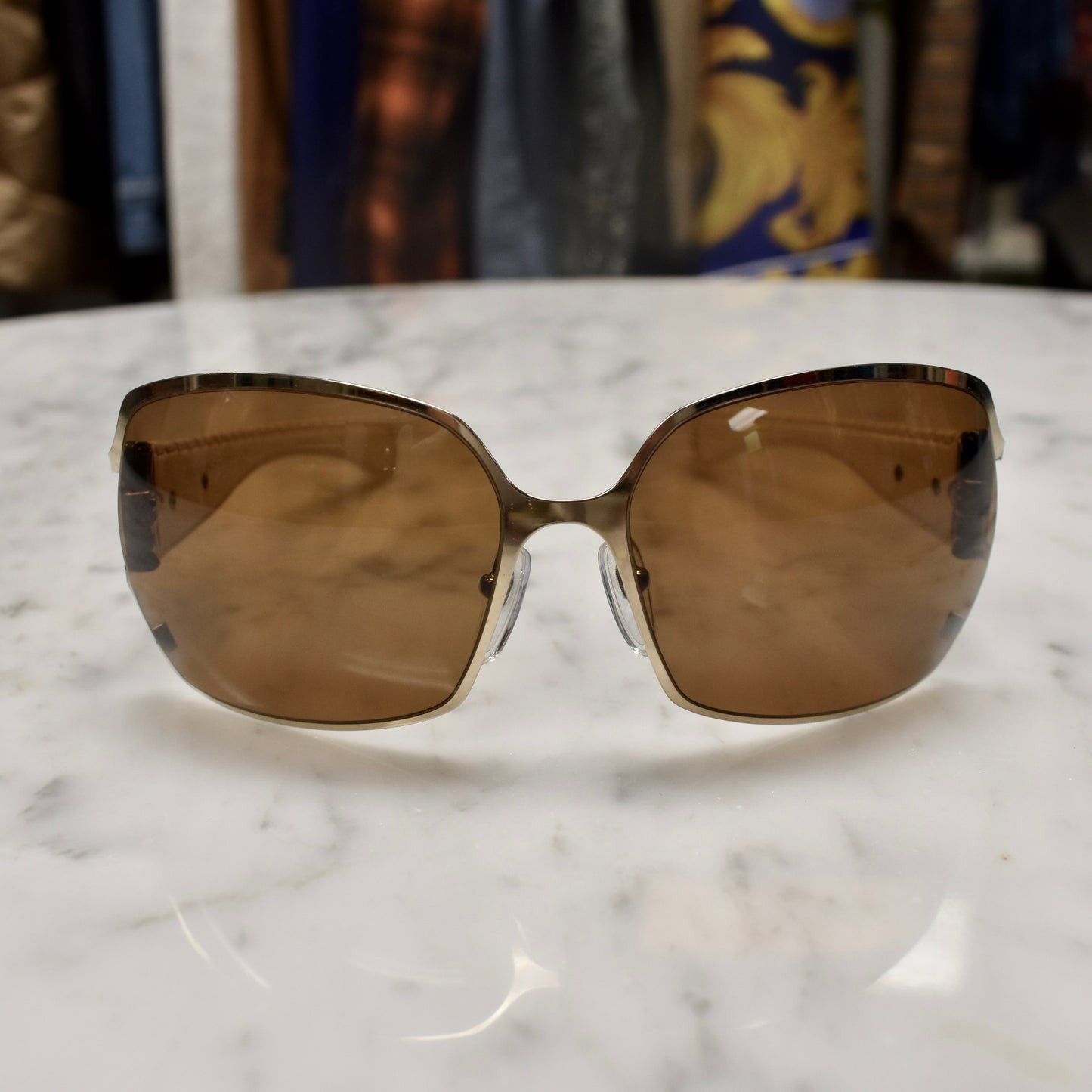 Chrome Hearts Chrome Hearts POON II Vintage Shield Sunglasses Size ONE SIZE - 4 Thumbnail
