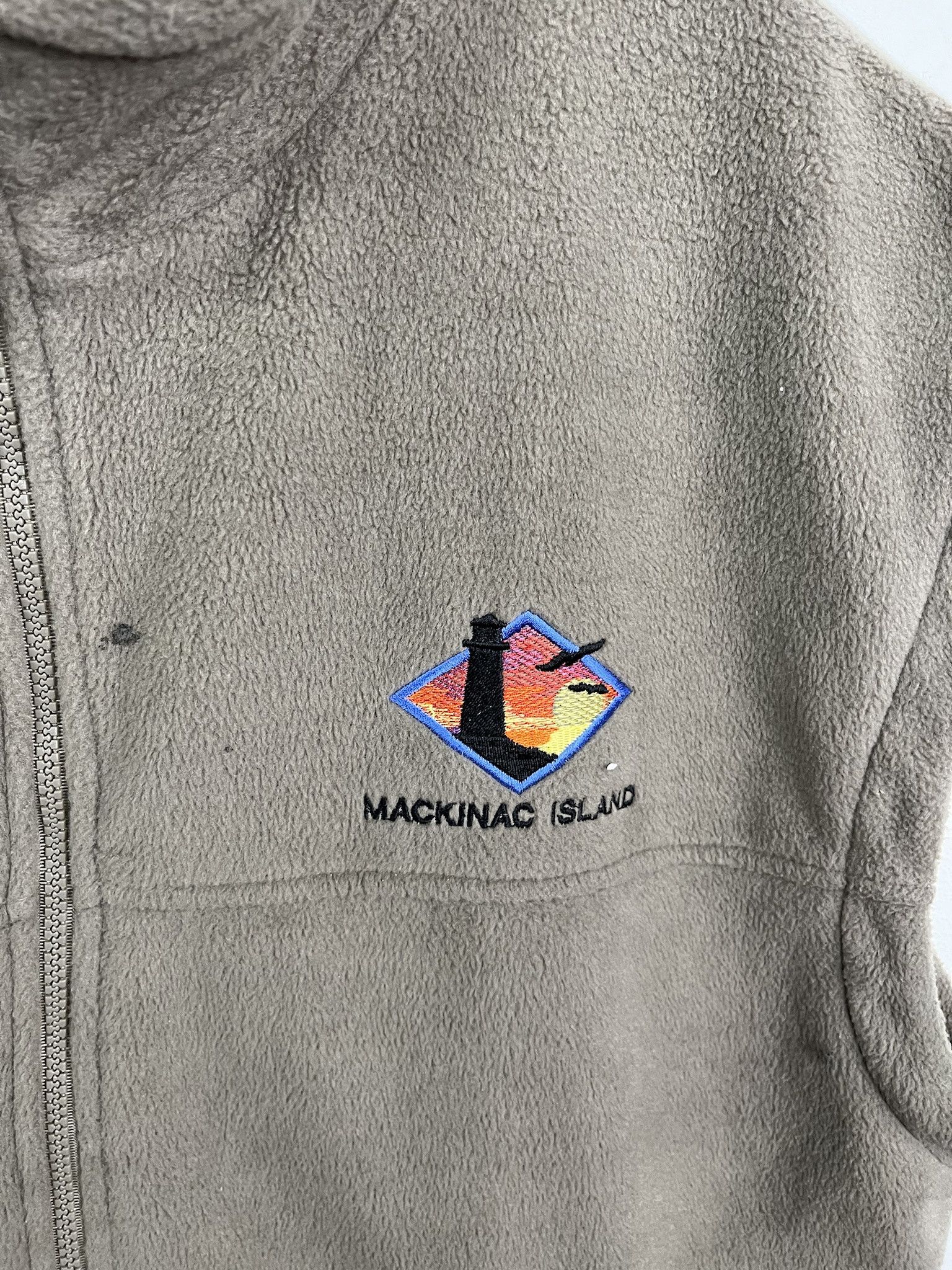 The North Face × Vacation Vintage Y2K Mackinac Island Chest Hit FLeece Zip Up Vest Size XXL Size US XXL / EU 58 / 5 - 3 Thumbnail