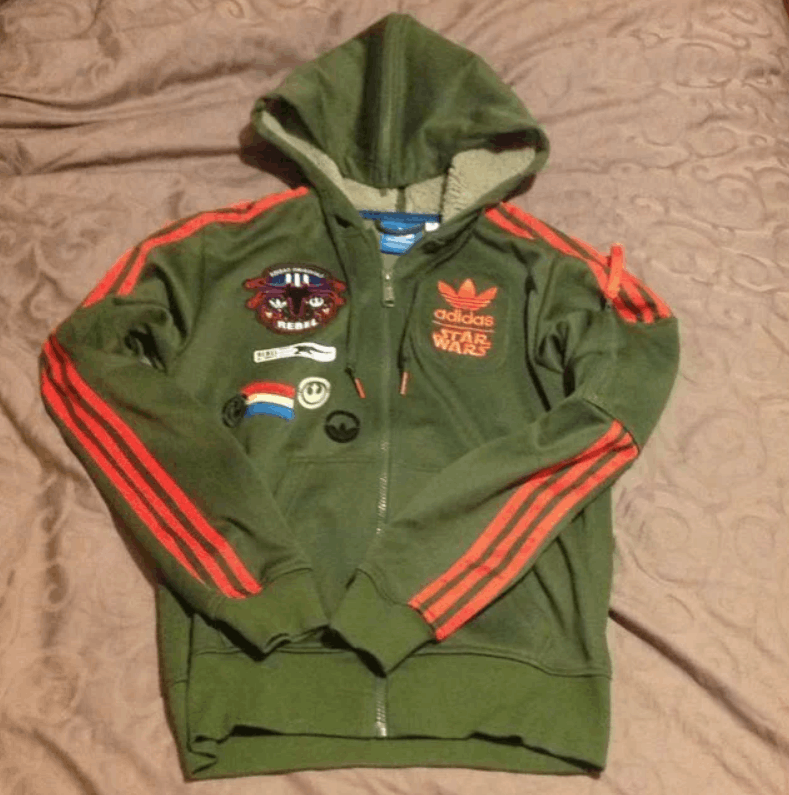 Adidas Originals Star Wars X Wing Hoodie Military Jacket | Grailed