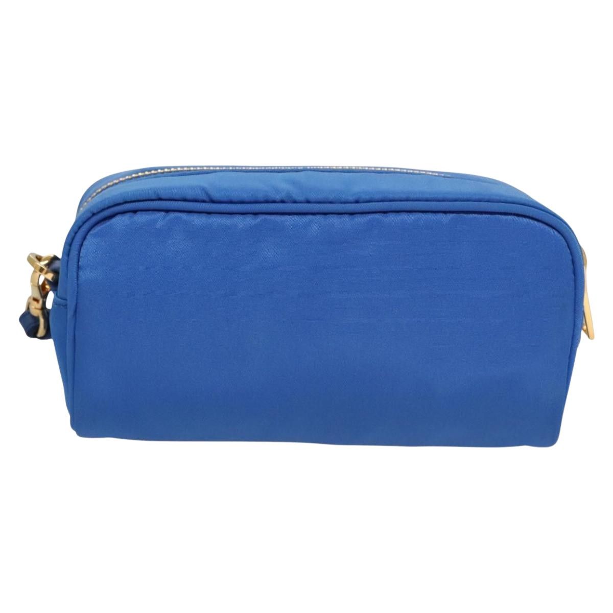 Prada Blue Nylon Clutch Bag (Pre-Owned) Size ONE SIZE - 2 Thumbnail