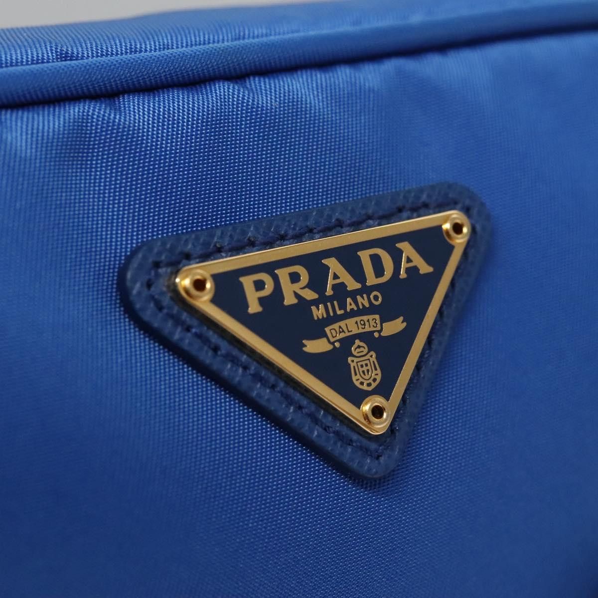 Prada Blue Nylon Clutch Bag (Pre-Owned) Size ONE SIZE - 17 Thumbnail