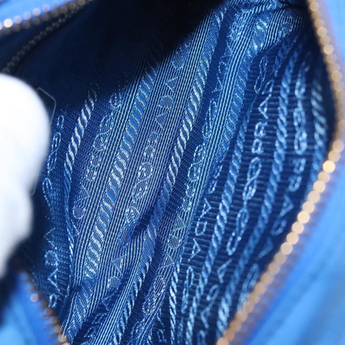 Prada Blue Nylon Clutch Bag (Pre-Owned) Size ONE SIZE - 15 Thumbnail