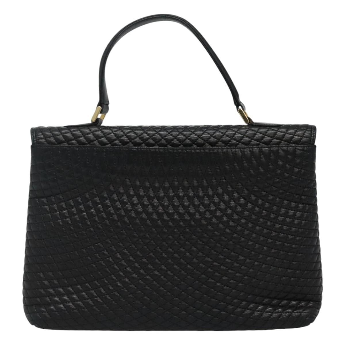 Bally Black Leather Handbag (Pre-Owned) Size ONE SIZE - 2 Thumbnail
