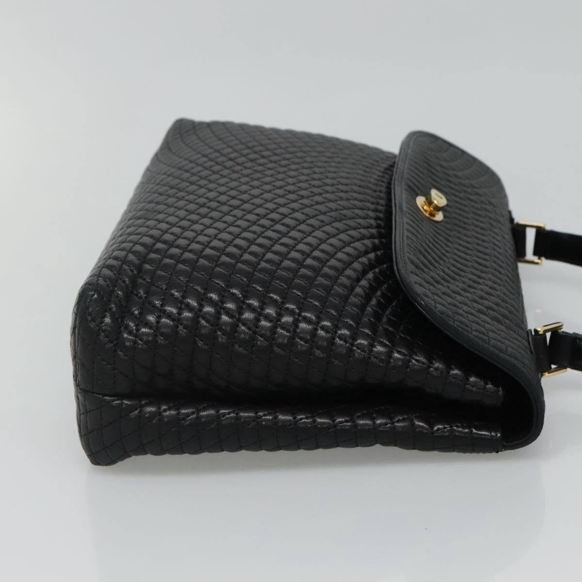 Bally Black Leather Handbag (Pre-Owned) Size ONE SIZE - 4 Thumbnail