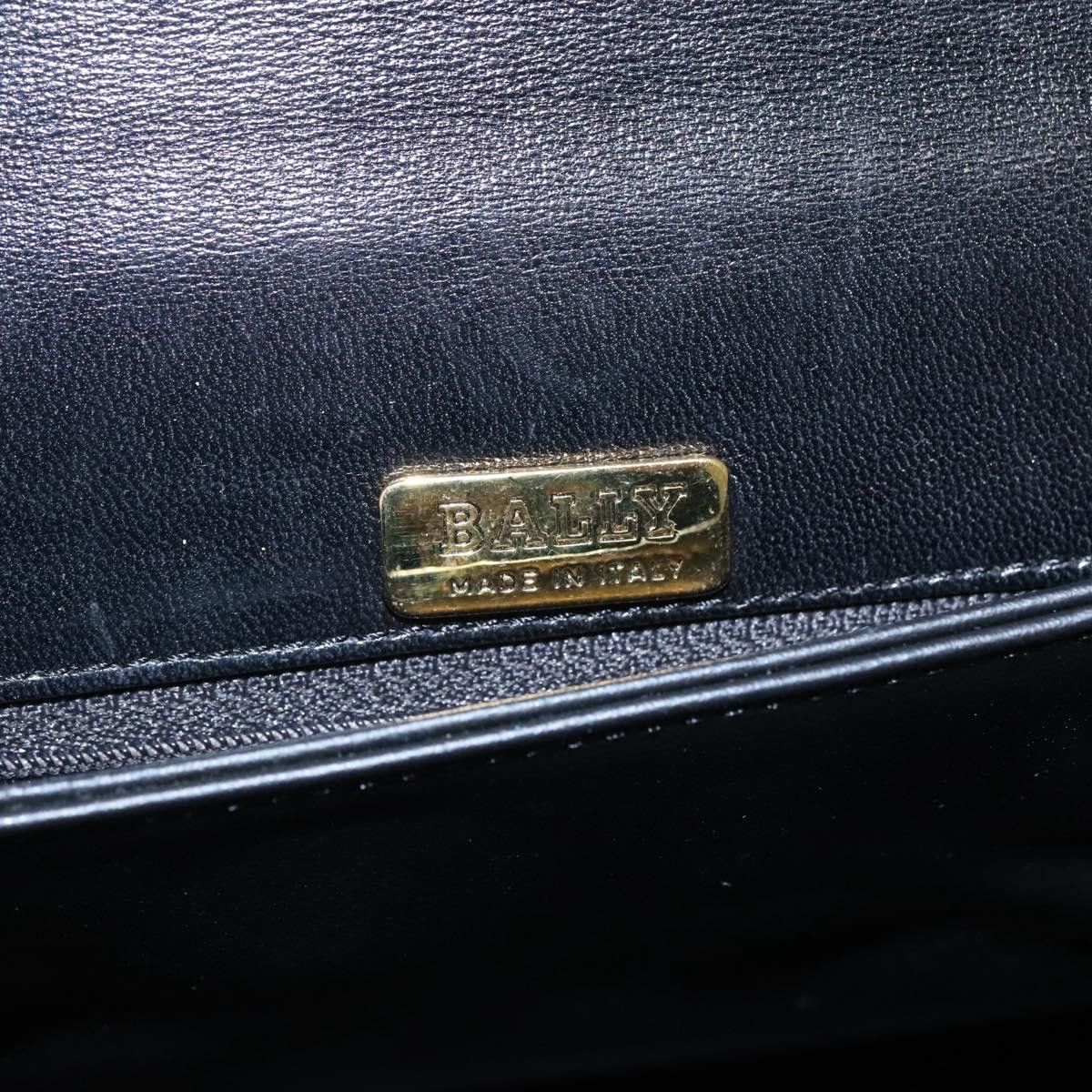 Bally Black Leather Handbag (Pre-Owned) Size ONE SIZE - 14 Thumbnail