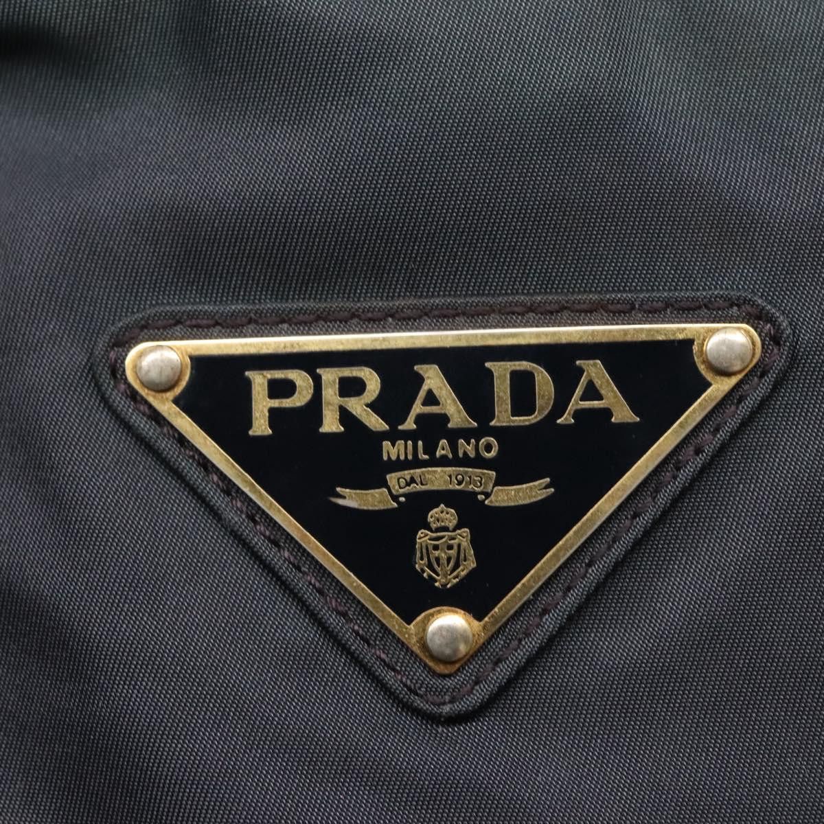 Prada Tessuto Navy Synthetic Tote Bag (Pre-Owned) Size ONE SIZE - 16 Thumbnail