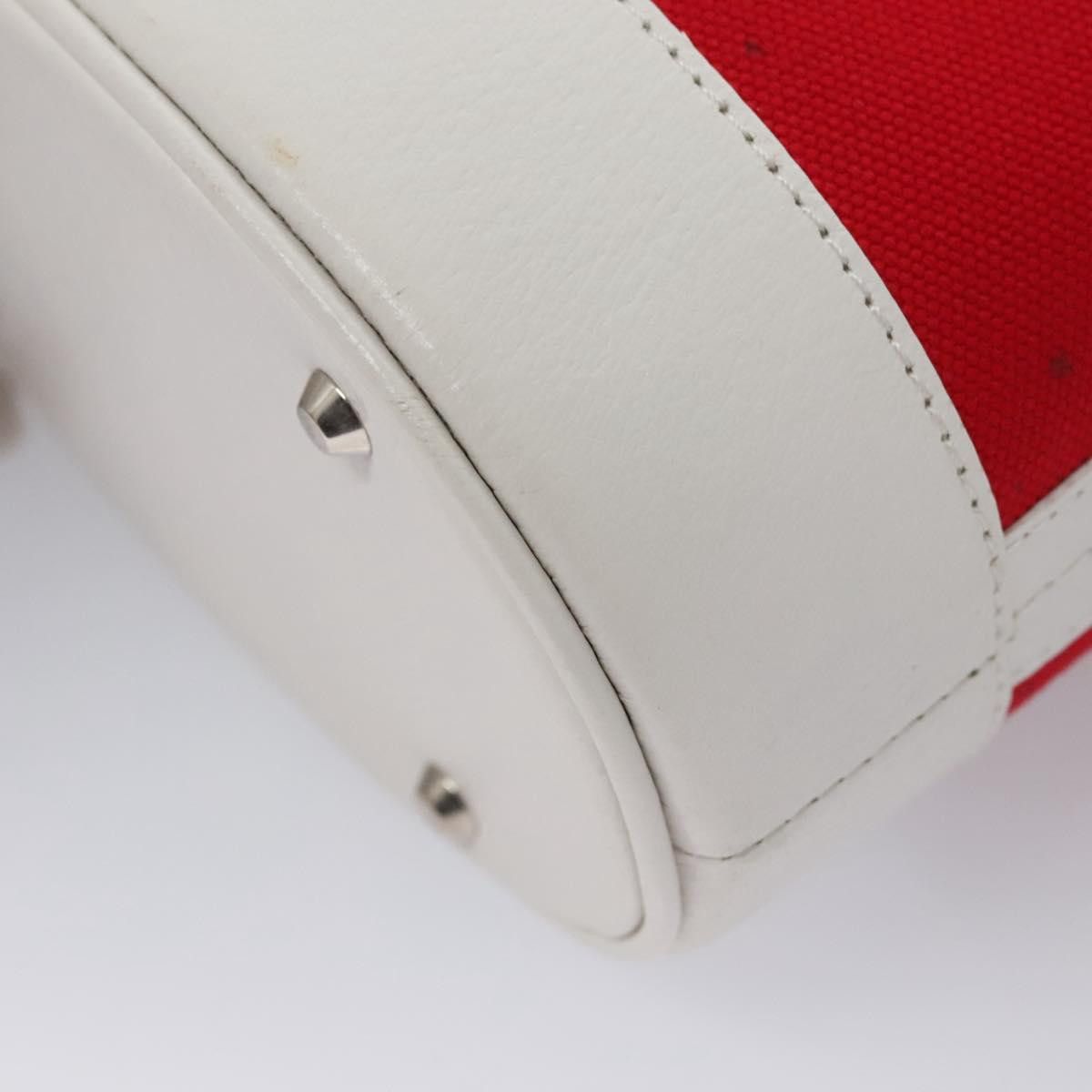 Burberry Nova Check Red Canvas Handbag (Pre-Owned) Size ONE SIZE - 10 Thumbnail