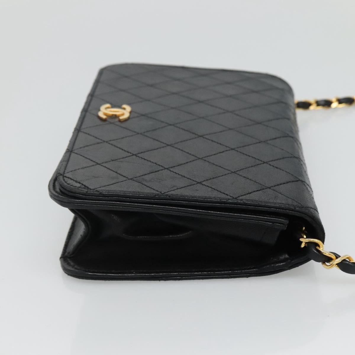 Chanel Wallet On Chain Black Leather Shoulder Bag (Pre-Owned) Size ONE SIZE - 4 Thumbnail