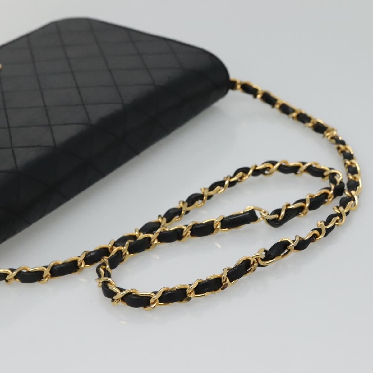 Chanel Wallet On Chain Black Leather Shoulder Bag (Pre-Owned) Size ONE SIZE - 6 Thumbnail