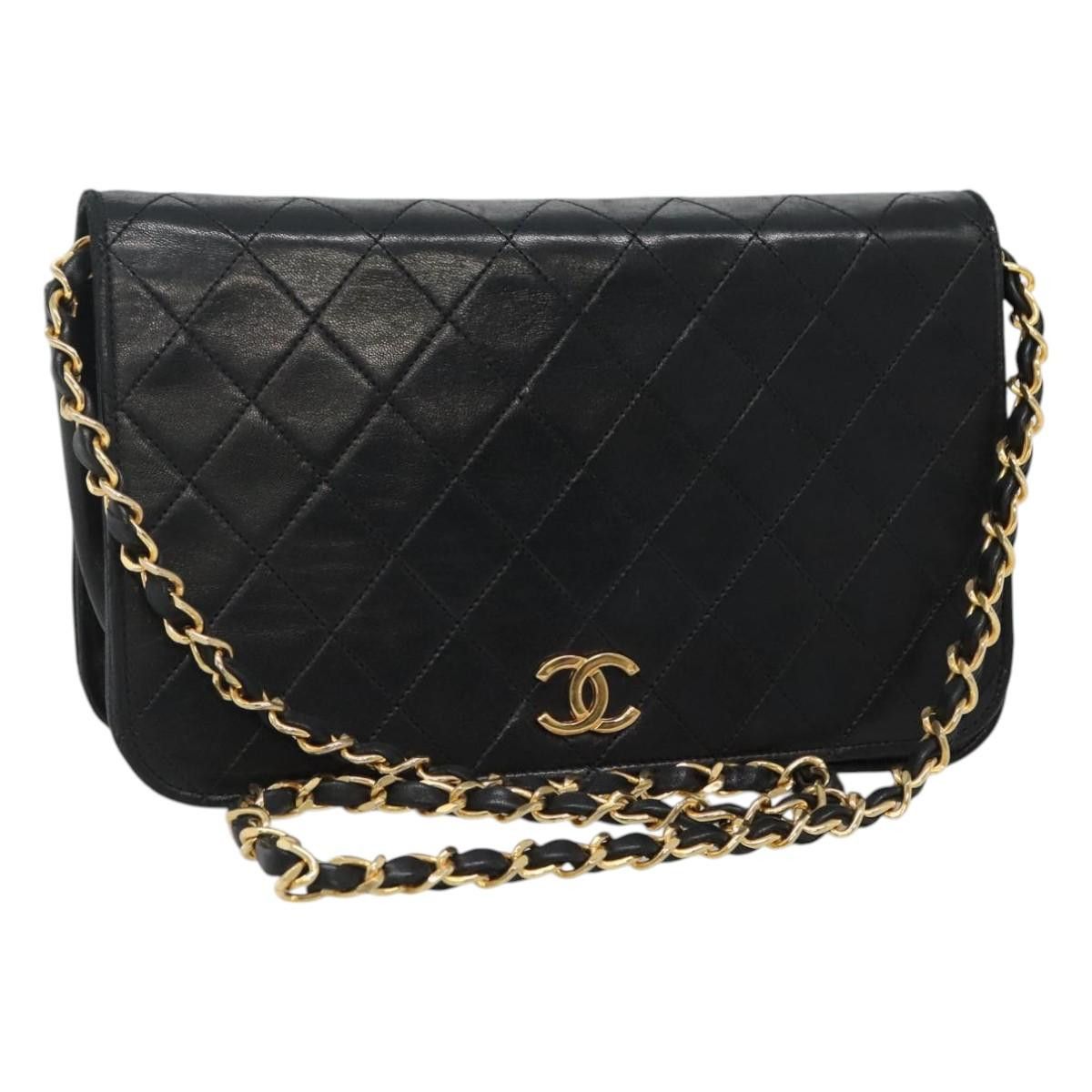 Chanel Wallet On Chain Black Leather Shoulder Bag (Pre-Owned) Size ONE SIZE - 17 Thumbnail