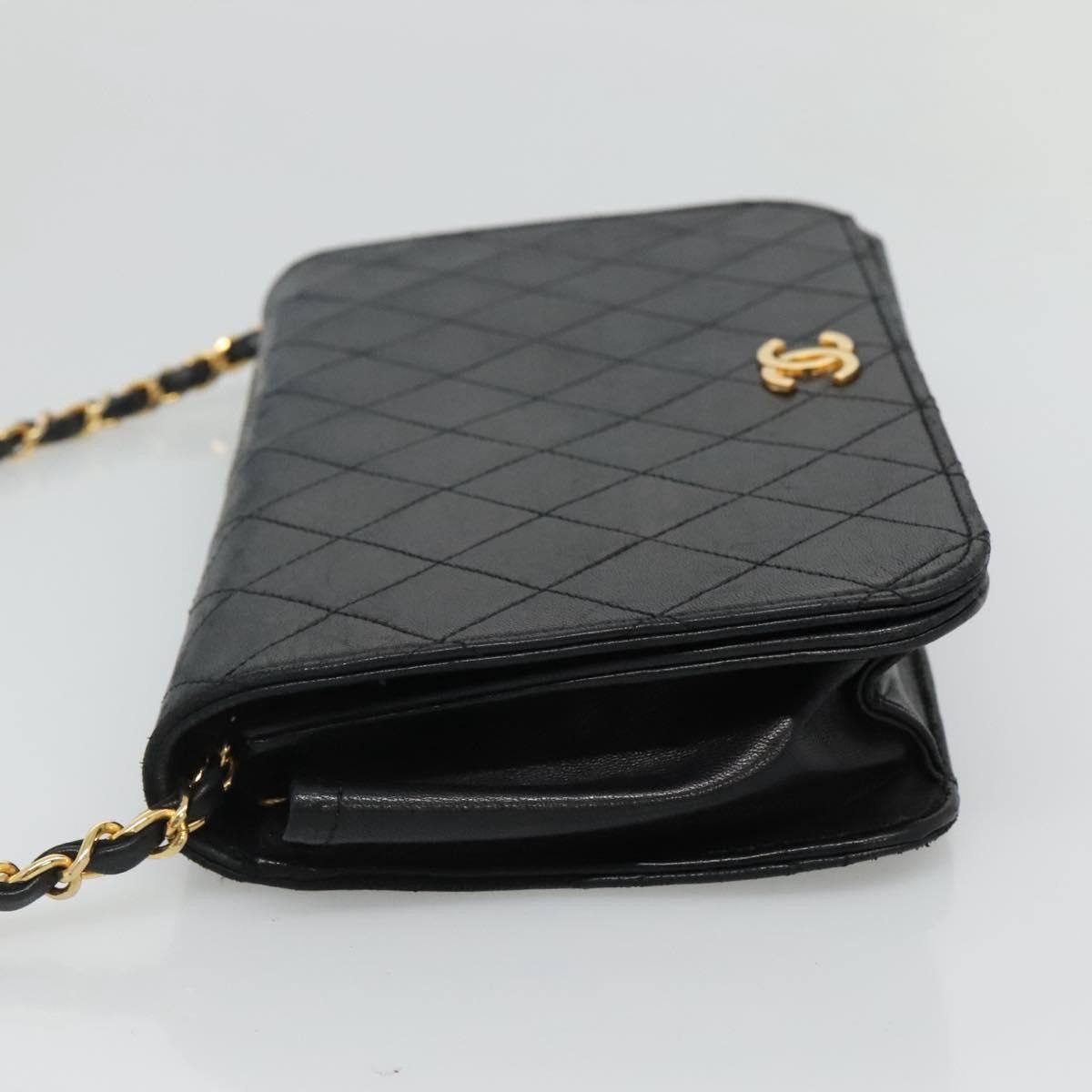Chanel Wallet On Chain Black Leather Shoulder Bag (Pre-Owned) Size ONE SIZE - 3 Thumbnail