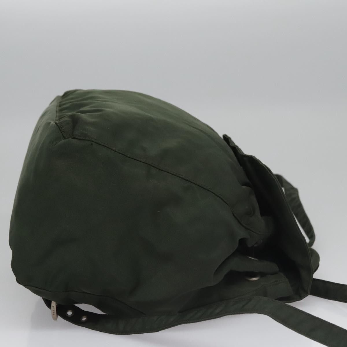 Prada Tessuto Khaki Canvas Backpack Bag (Pre-Owned) Size ONE SIZE - 3 Thumbnail