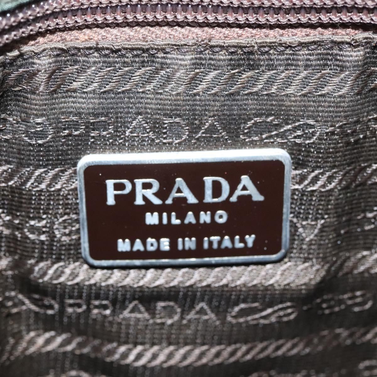Prada Tessuto Khaki Canvas Backpack Bag (Pre-Owned) Size ONE SIZE - 15 Thumbnail