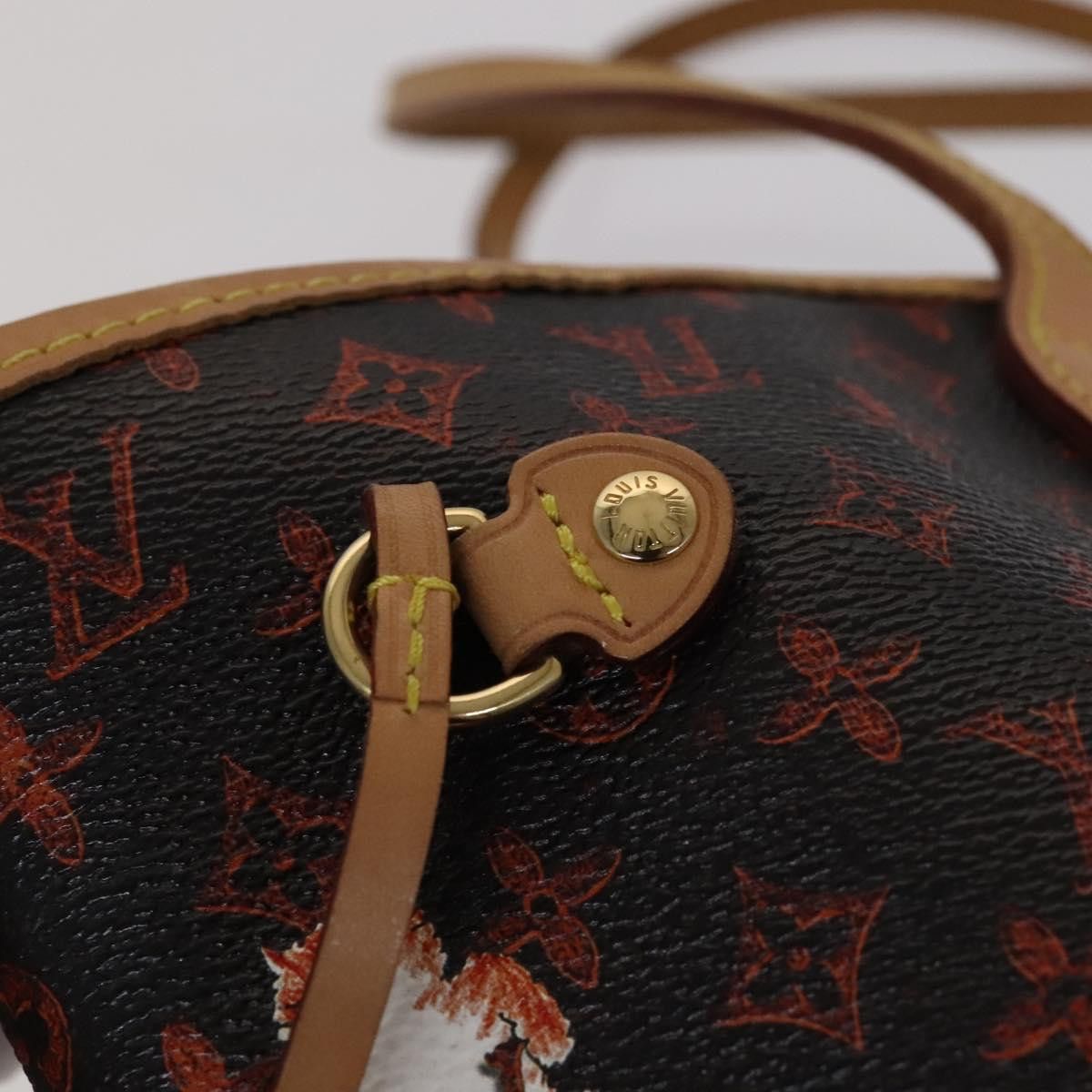 Louis Vuitton Neverfull Mm Black Canvas Tote Bag (Pre-Owned) Size ONE SIZE - 13 Thumbnail