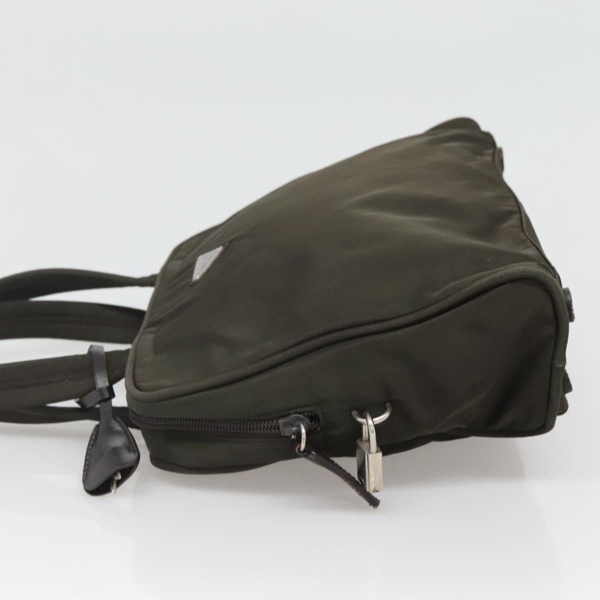 Prada Re-Nylon Khaki Synthetic Handbag (Pre-Owned) Size ONE SIZE - 3 Thumbnail