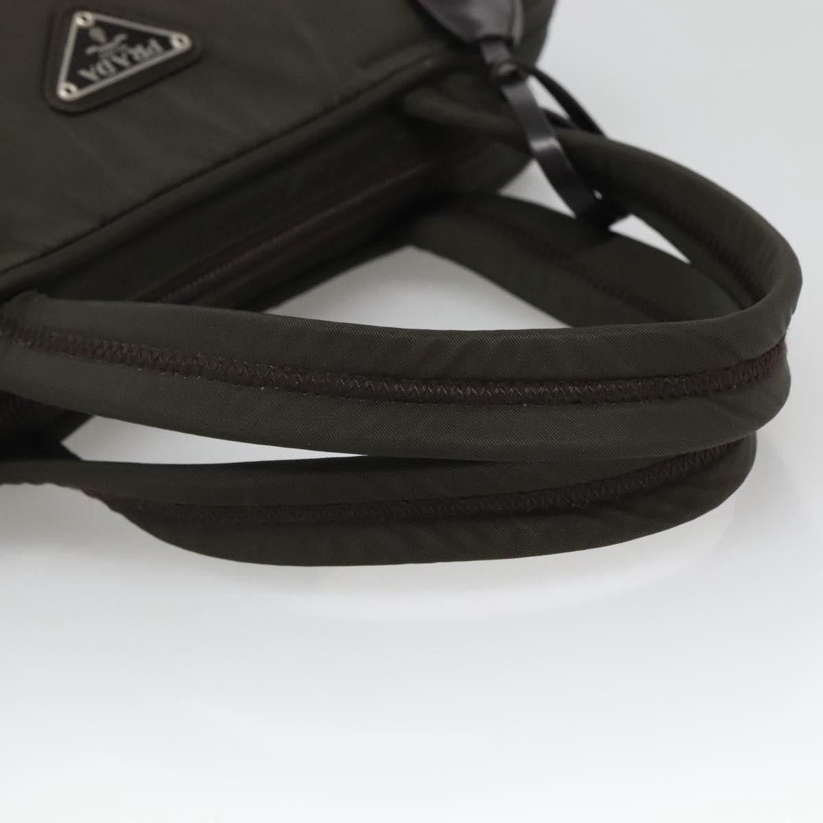 Prada Re-Nylon Khaki Synthetic Handbag (Pre-Owned) Size ONE SIZE - 5 Thumbnail