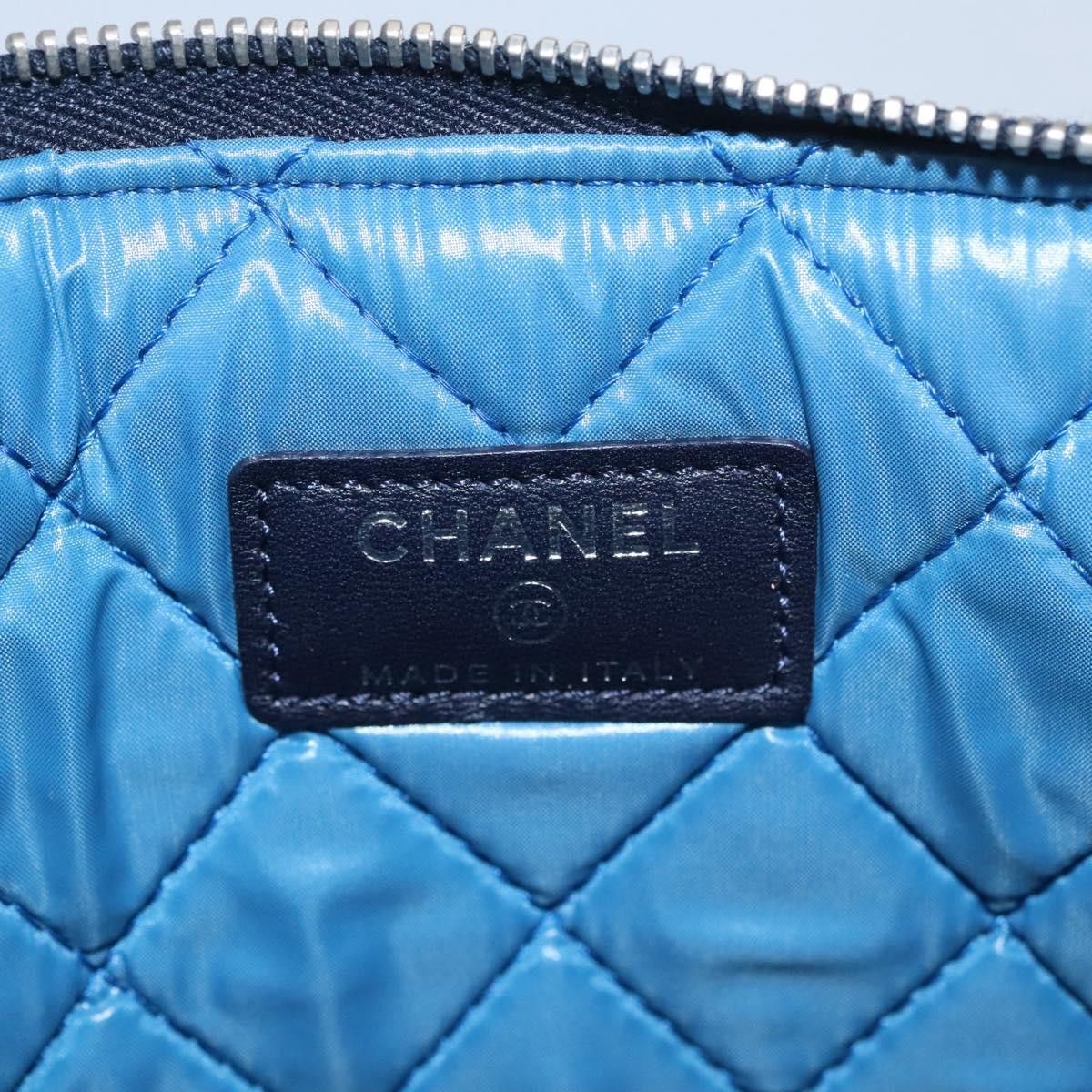 Chanel Coco Mark Black Cotton Clutch Bag (Pre-Owned) Size ONE SIZE - 14 Thumbnail