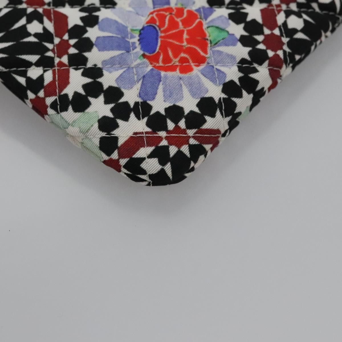Chanel Coco Mark Black Cotton Clutch Bag (Pre-Owned) Size ONE SIZE - 6 Thumbnail