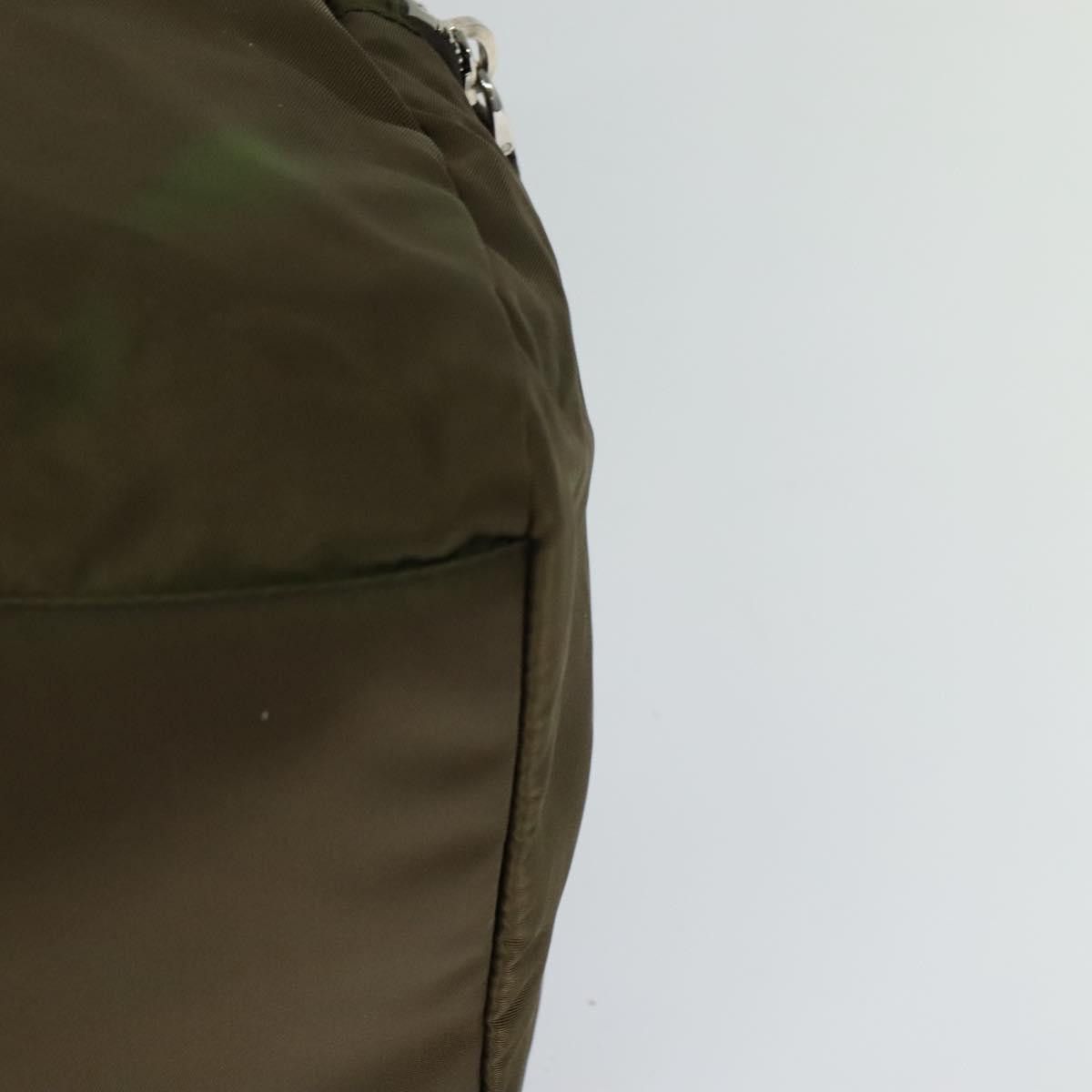 Prada Tessuto Khaki Synthetic Travel Bag (Pre-Owned) Size ONE SIZE - 12 Thumbnail