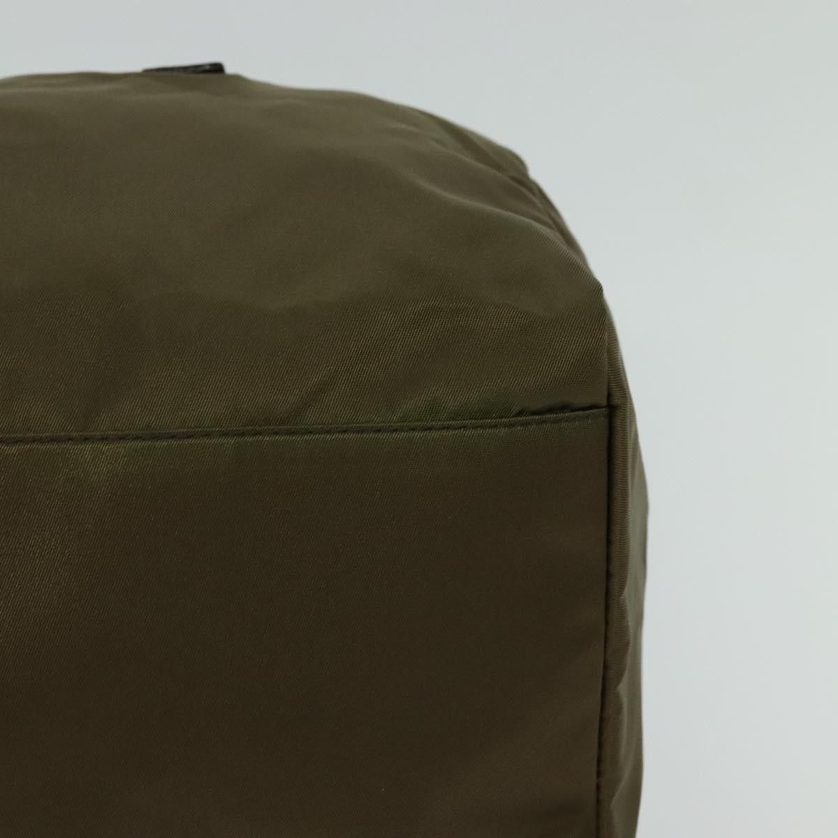 Prada Tessuto Khaki Synthetic Travel Bag (Pre-Owned) Size ONE SIZE - 10 Thumbnail