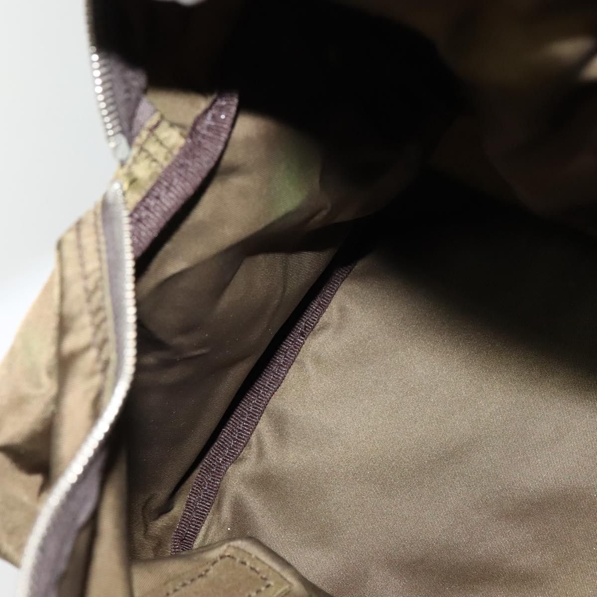 Prada Tessuto Khaki Synthetic Travel Bag (Pre-Owned) Size ONE SIZE - 16 Thumbnail