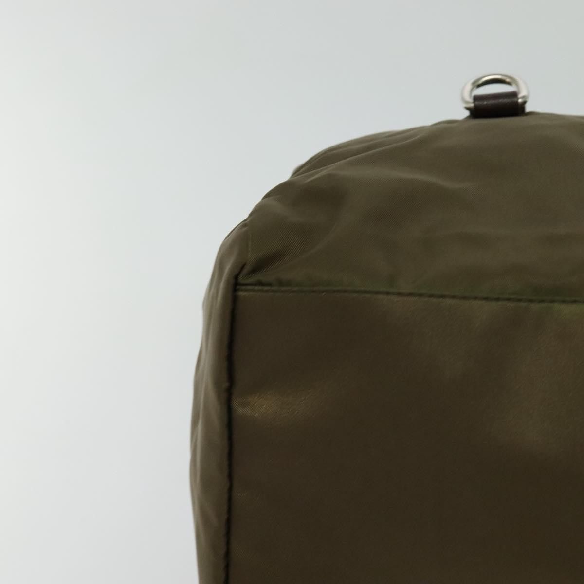Prada Tessuto Khaki Synthetic Travel Bag (Pre-Owned) Size ONE SIZE - 9 Thumbnail