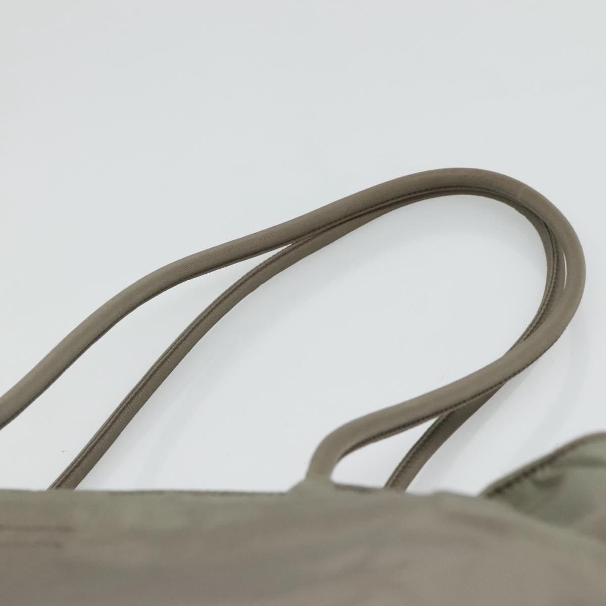 Prada Shopping Khaki Synthetic Tote Bag (Pre-Owned) Size ONE SIZE - 8 Thumbnail