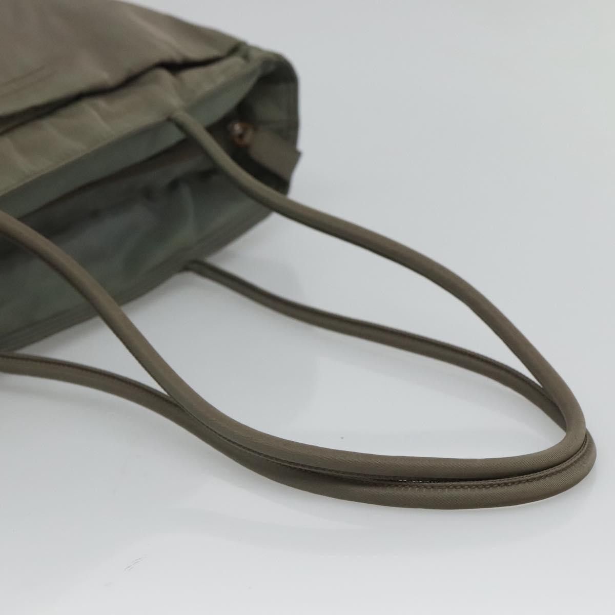Prada Shopping Khaki Synthetic Tote Bag (Pre-Owned) Size ONE SIZE - 7 Thumbnail