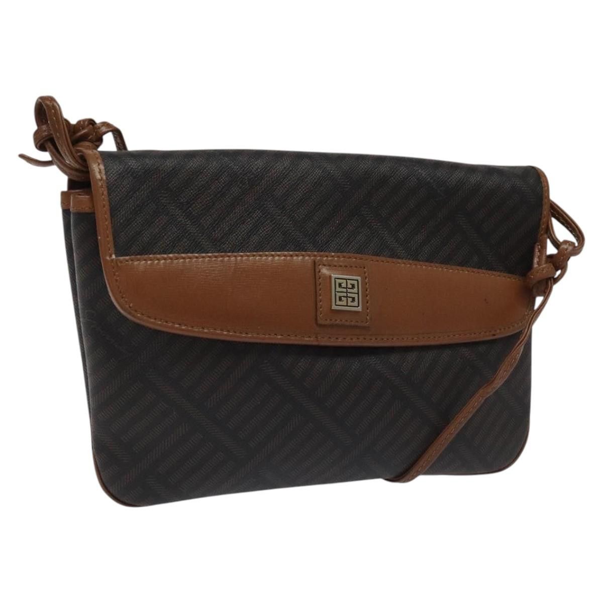 Givenchy -- Black Canvas Shoulder Bag (Pre-Owned) Size ONE SIZE - 3 Thumbnail