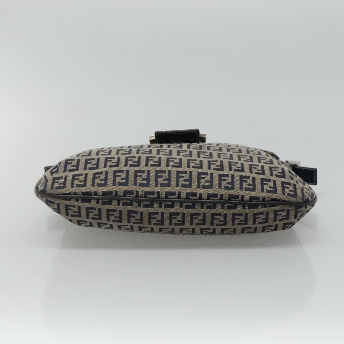 Fendi Mamma Baguette Navy Canvas Shoulder Bag (Pre-Owned) Size ONE SIZE - 19 Thumbnail
