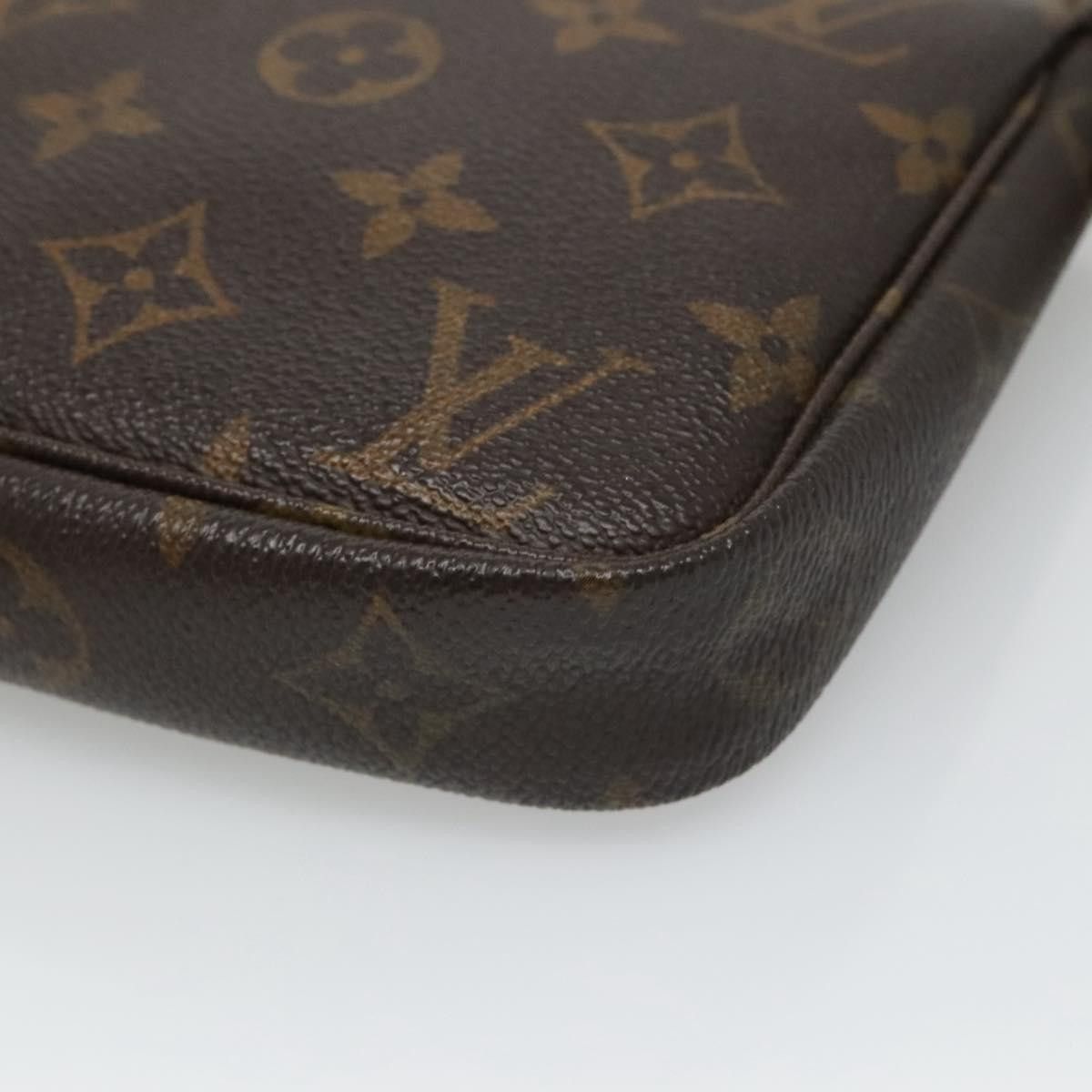 Louis Vuitton Pochette Accessoire Brown Canvas Clutch Bag (Pre-Owned) Size ONE SIZE - 5 Thumbnail