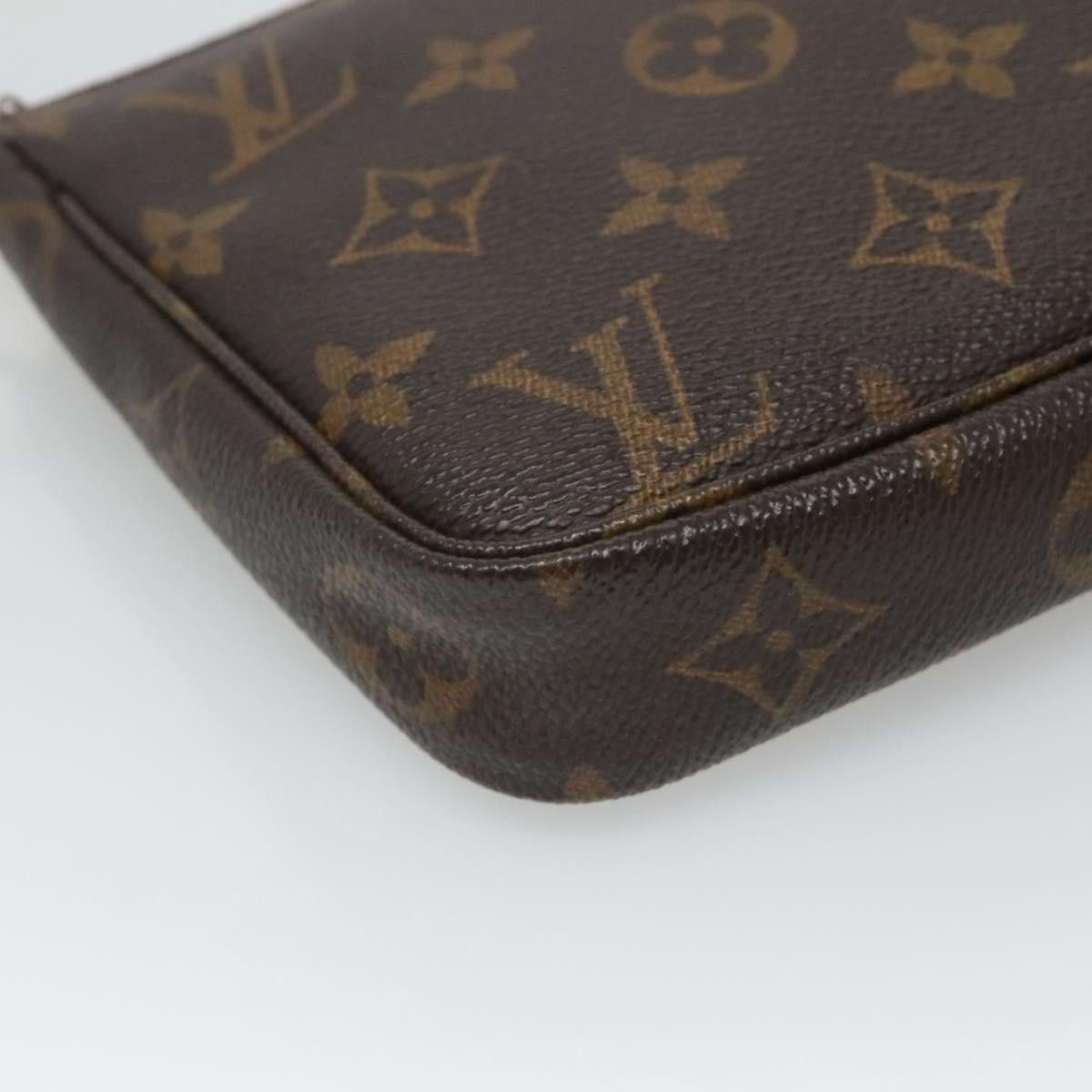 Louis Vuitton Pochette Accessoire Brown Canvas Clutch Bag (Pre-Owned) Size ONE SIZE - 7 Thumbnail