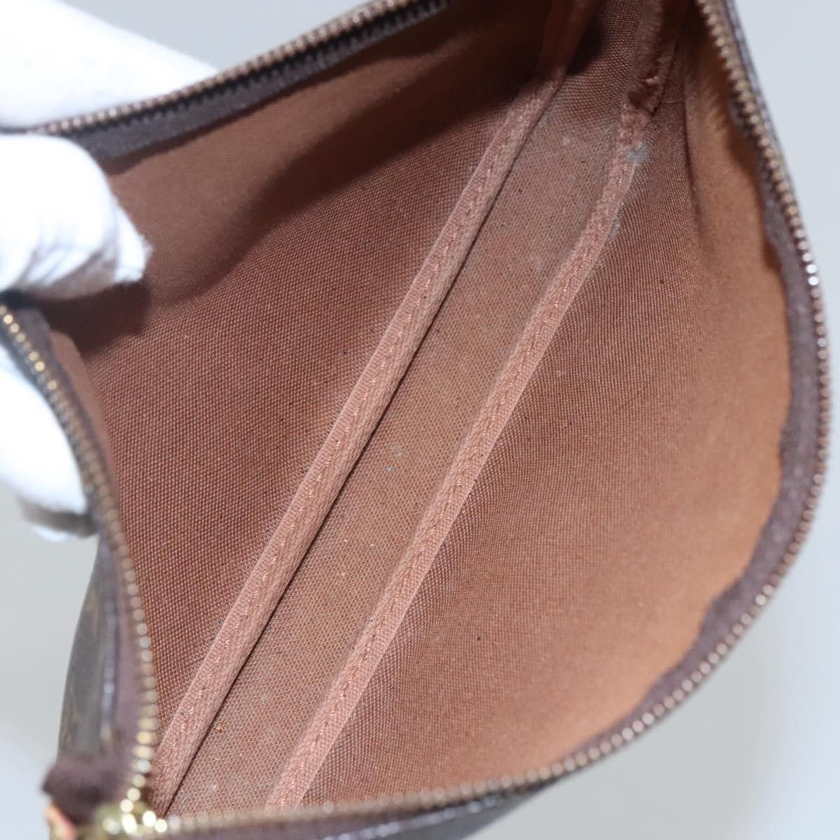 Louis Vuitton Pochette Accessoire Brown Canvas Clutch Bag (Pre-Owned) Size ONE SIZE - 11 Thumbnail