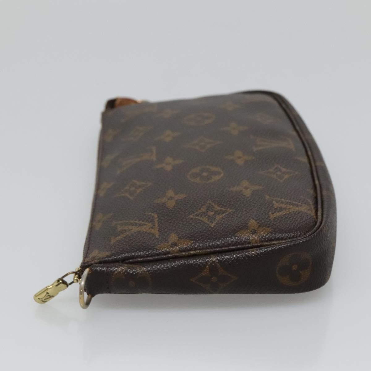 Louis Vuitton Pochette Accessoire Brown Canvas Clutch Bag (Pre-Owned) Size ONE SIZE - 4 Thumbnail