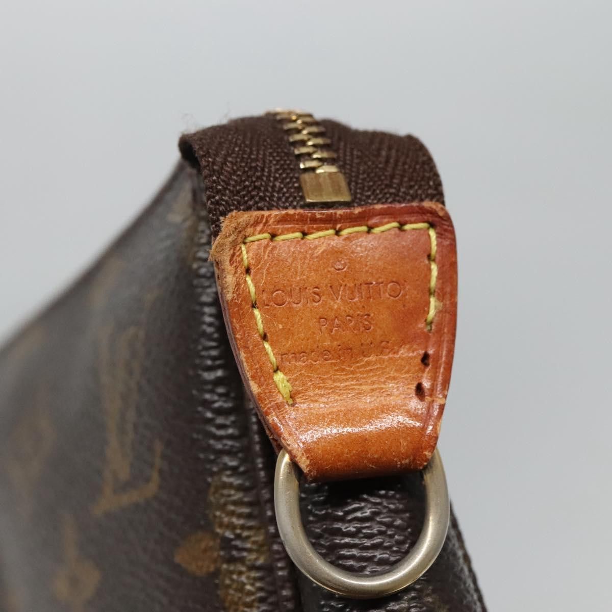 Louis Vuitton Pochette Accessoire Brown Canvas Clutch Bag (Pre-Owned) Size ONE SIZE - 12 Thumbnail